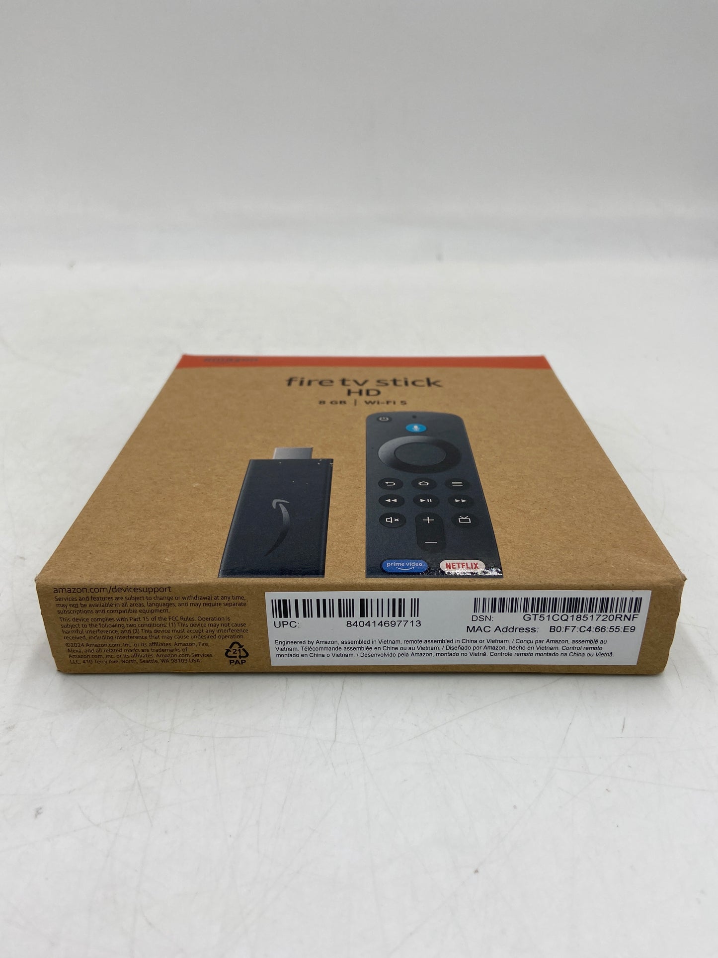New Amazon Fire TV Stick HD Media Streaming Device