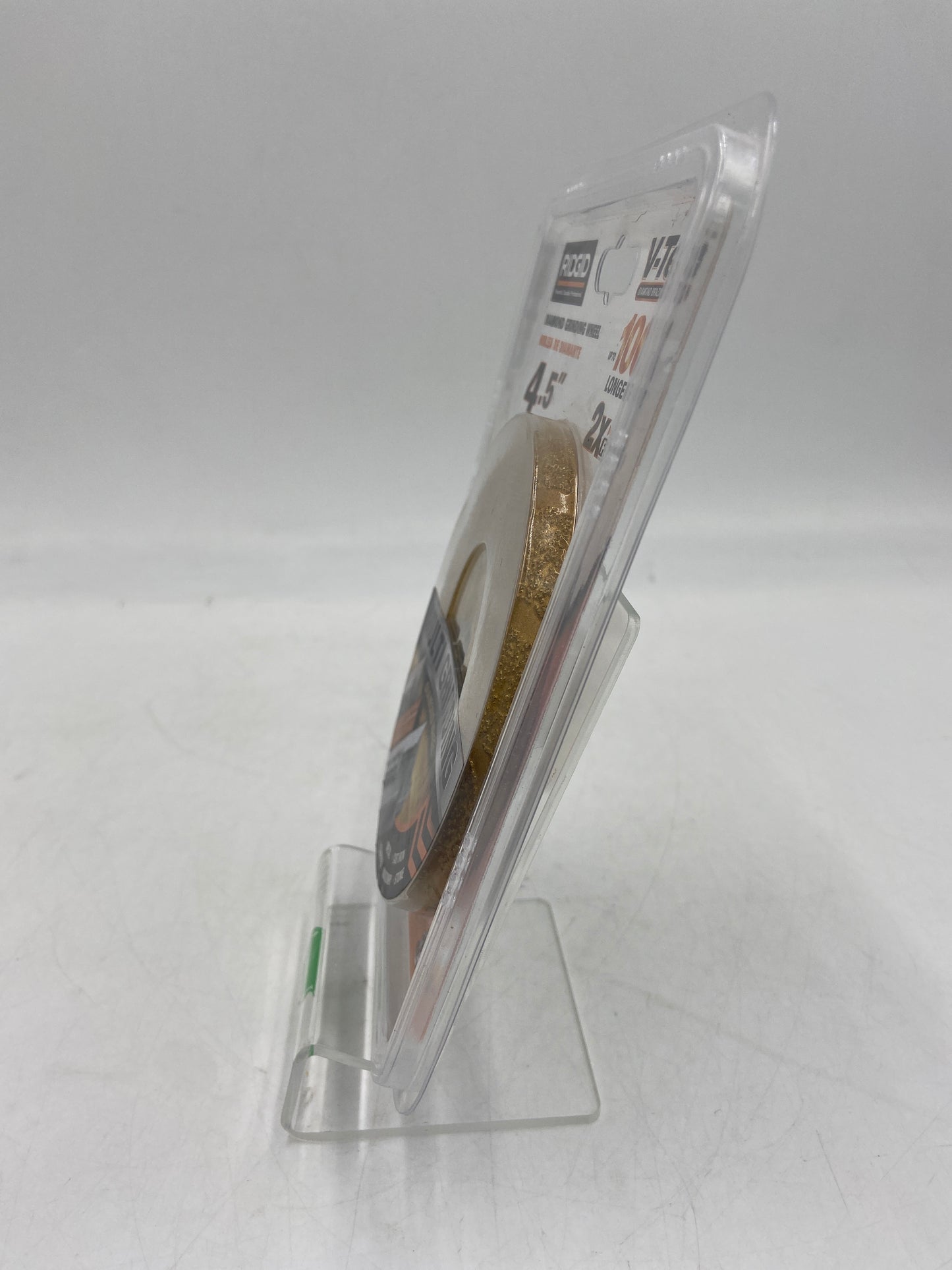 New Ridgid V-Tech 4.5'' Grinding Wheel Multi Grinding Diamond Wheel HD-VBMW45