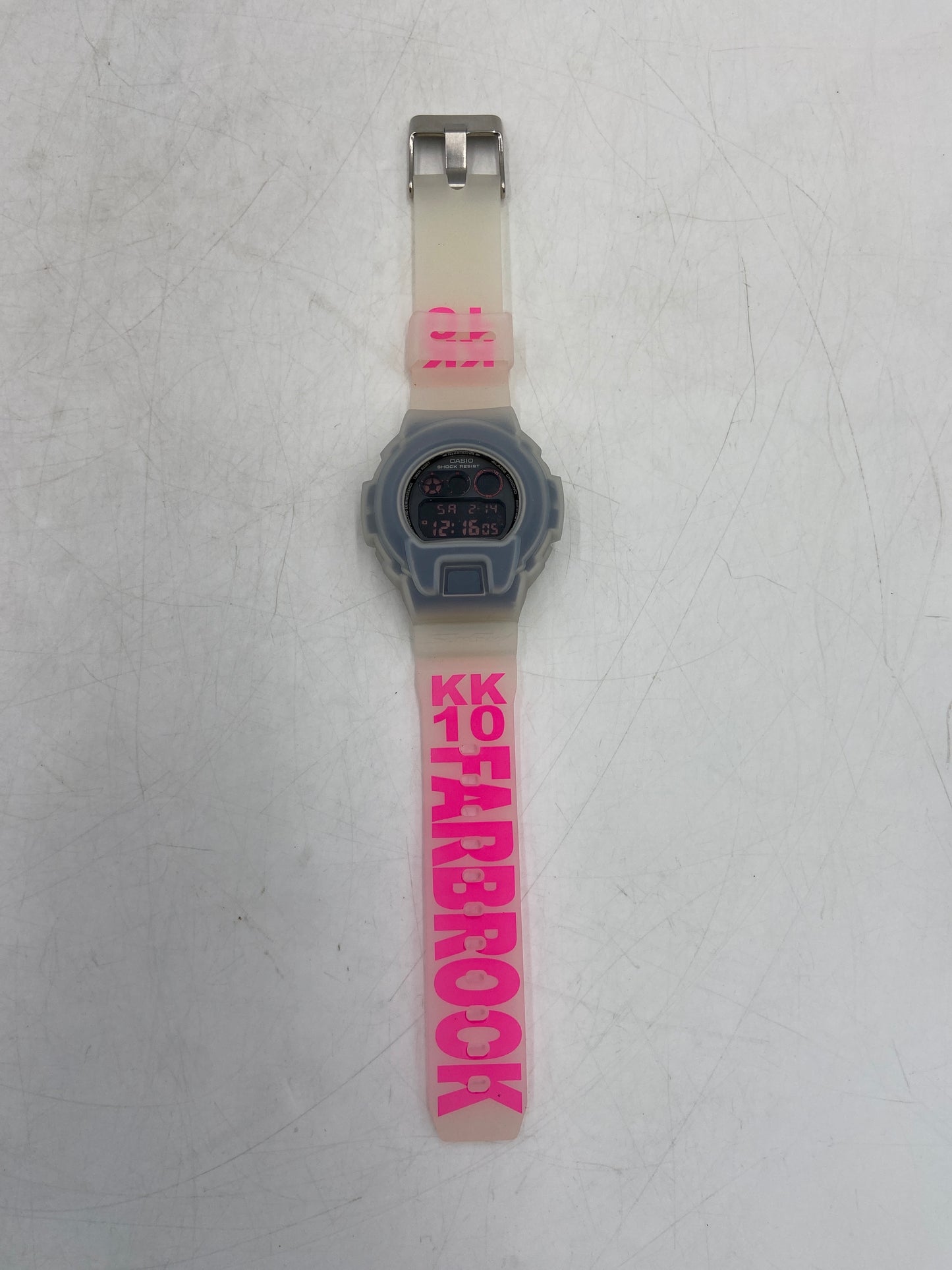 New CASIO G-Shock DW-6900MS KK 10 Farbrock Pink Digital Watch 3230 3232