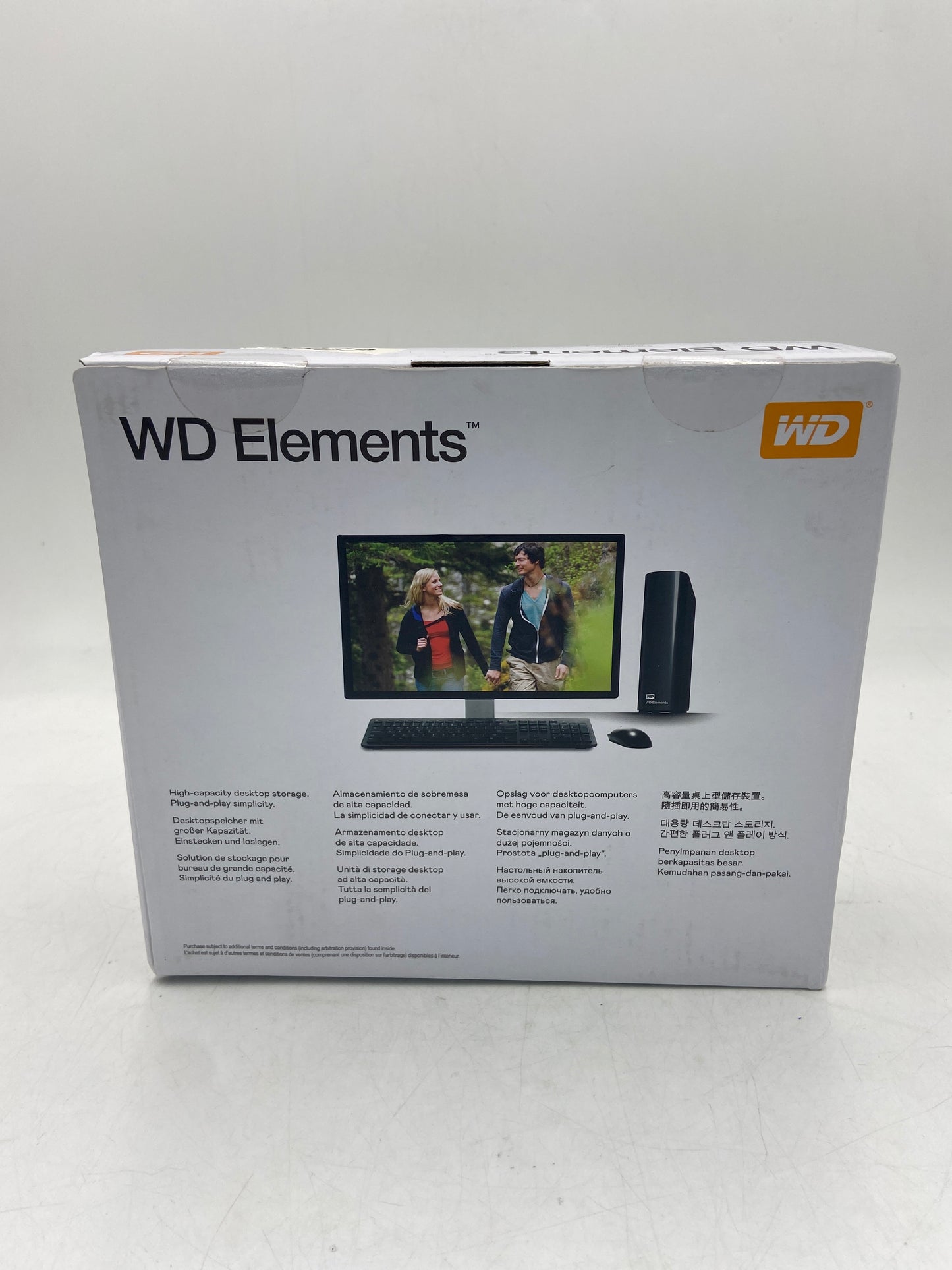 New WD ELEMENTS DESKTOP HDD 22TB External Hard Drive WDBWLG0220HBK