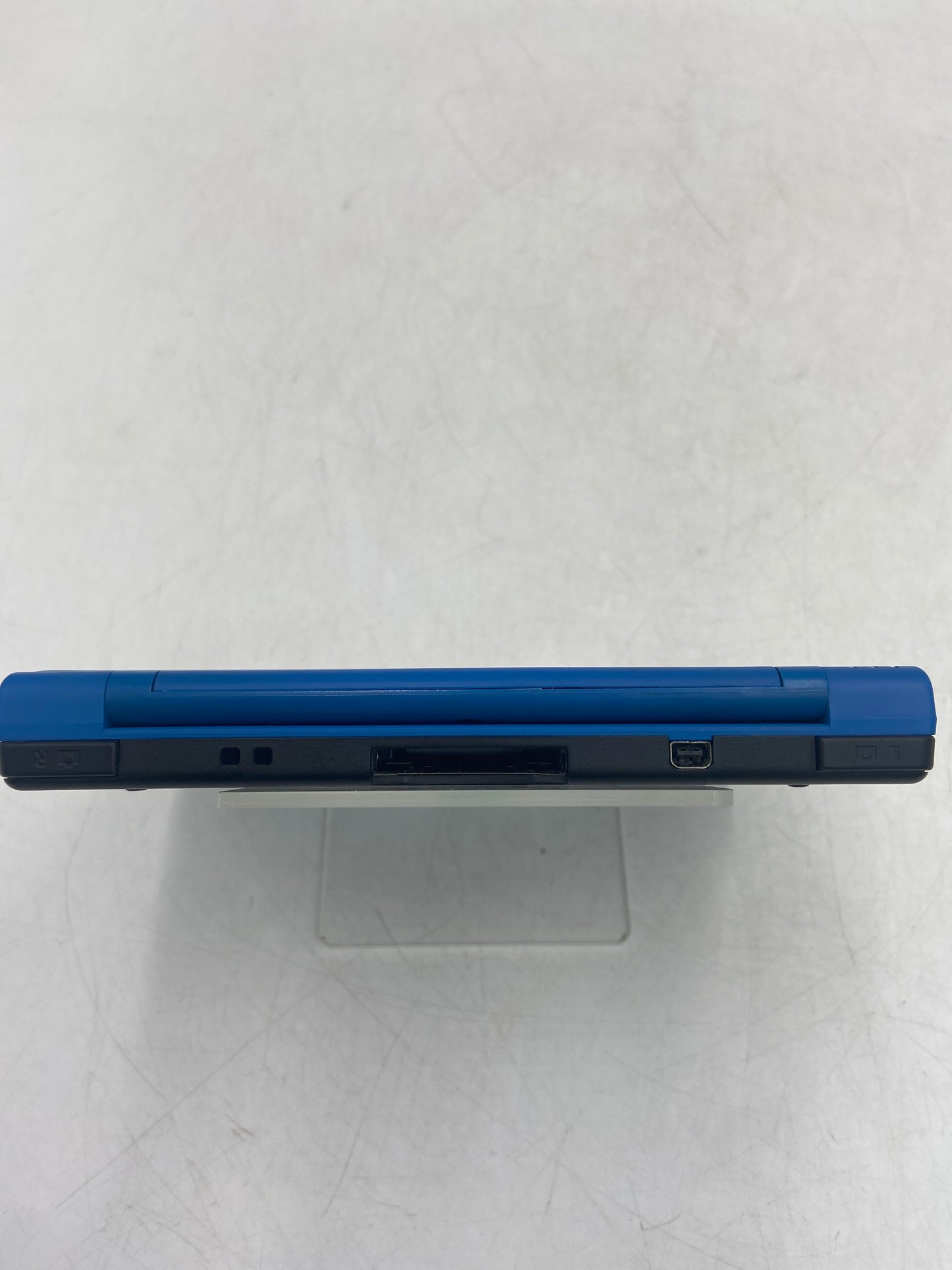 Broken Nintendo DSi XL Handheld Game Console Only UTL-001 Blue/Black- Yellow Top LCD Screen