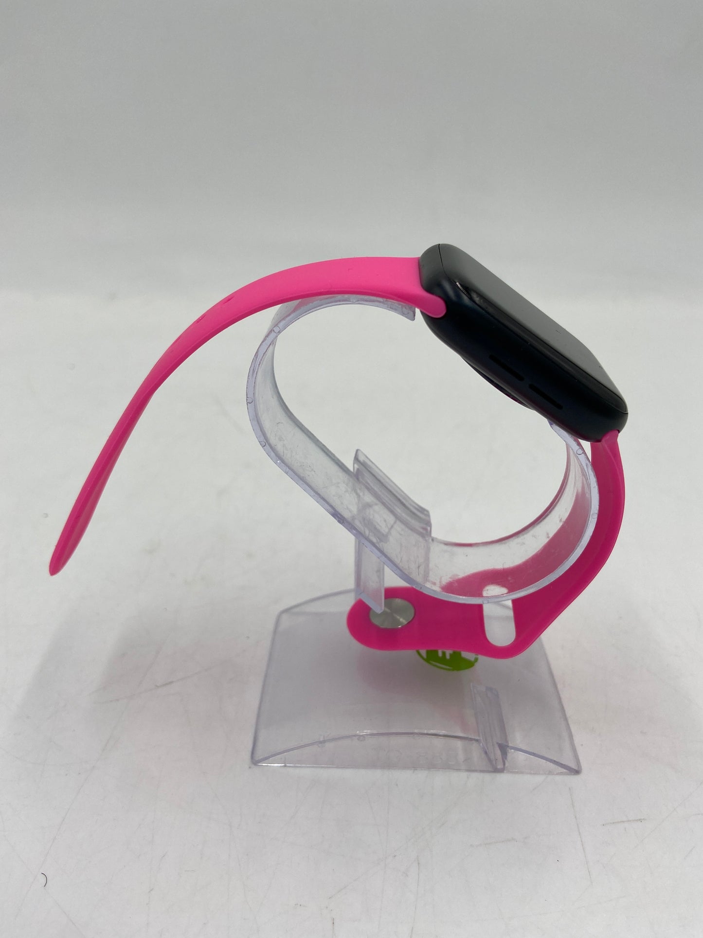 Factory Unlocked Apple Watch SE 2nd Gen 44MM Black Aluminum Pink Sport BandA2727