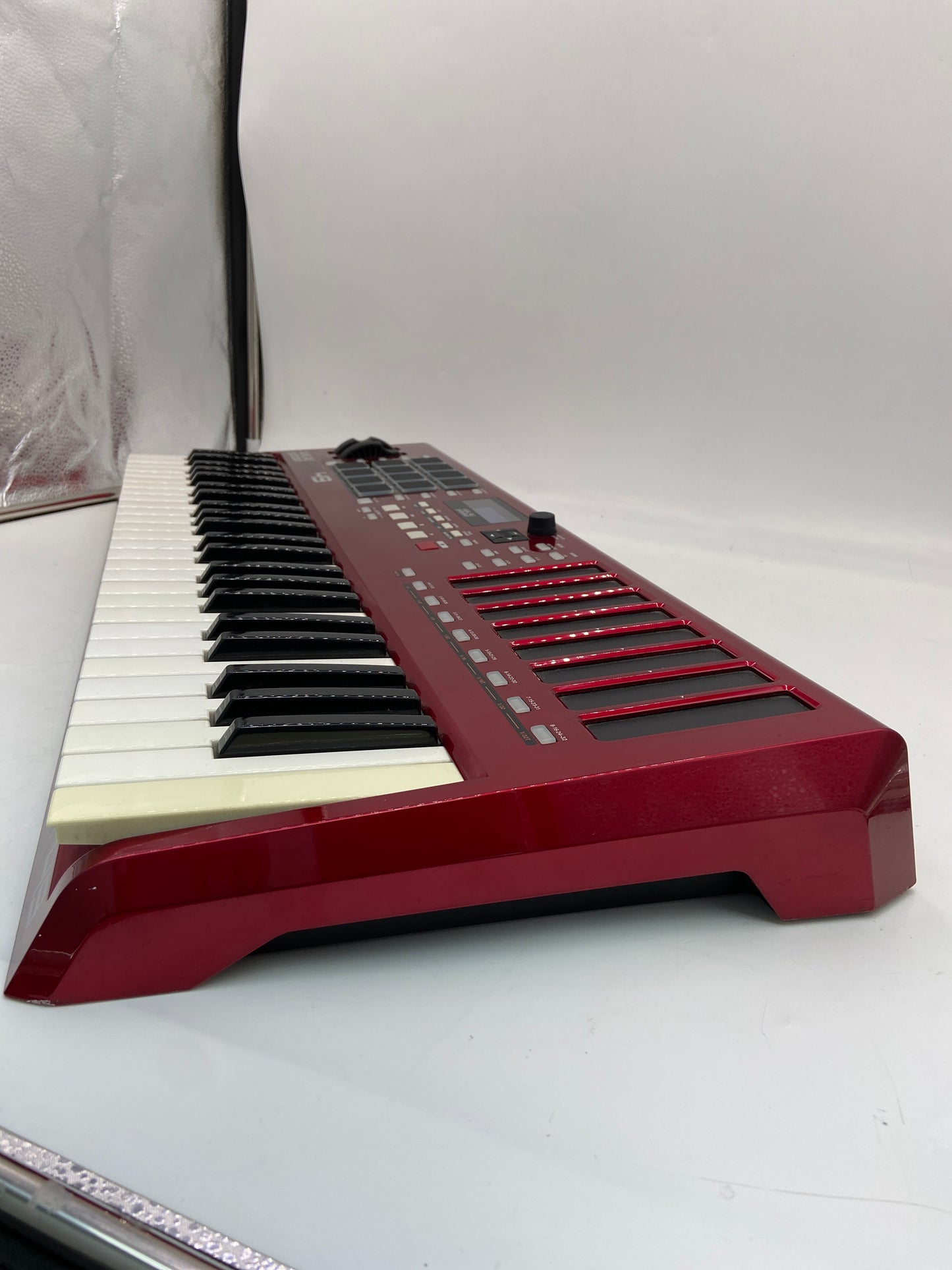 AKAI Professional Max 49 Metallic Red Keyboard Controller