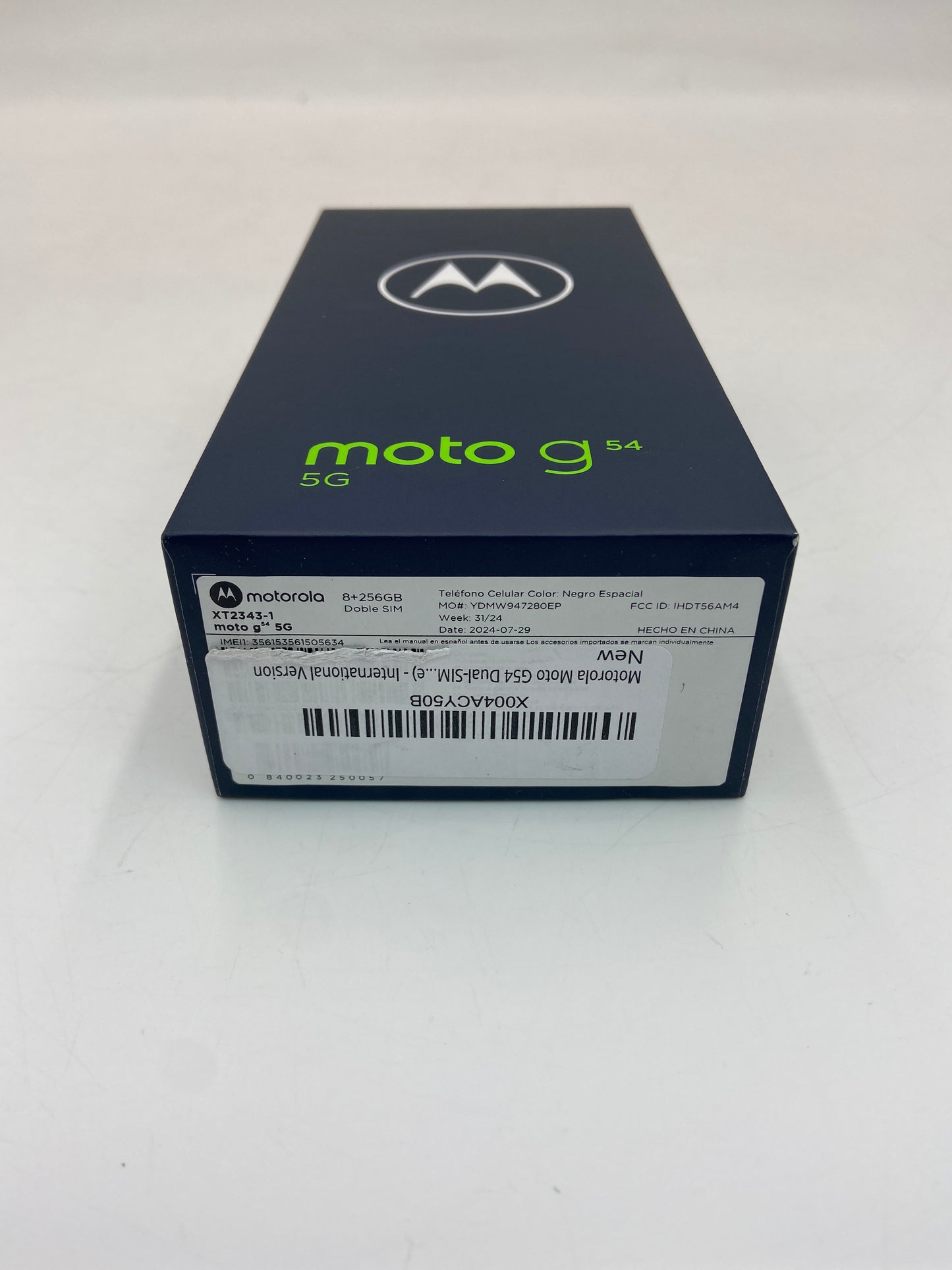 Unlocked Motorola G54 5G XT2343 international version 256GB Black XT2343-1