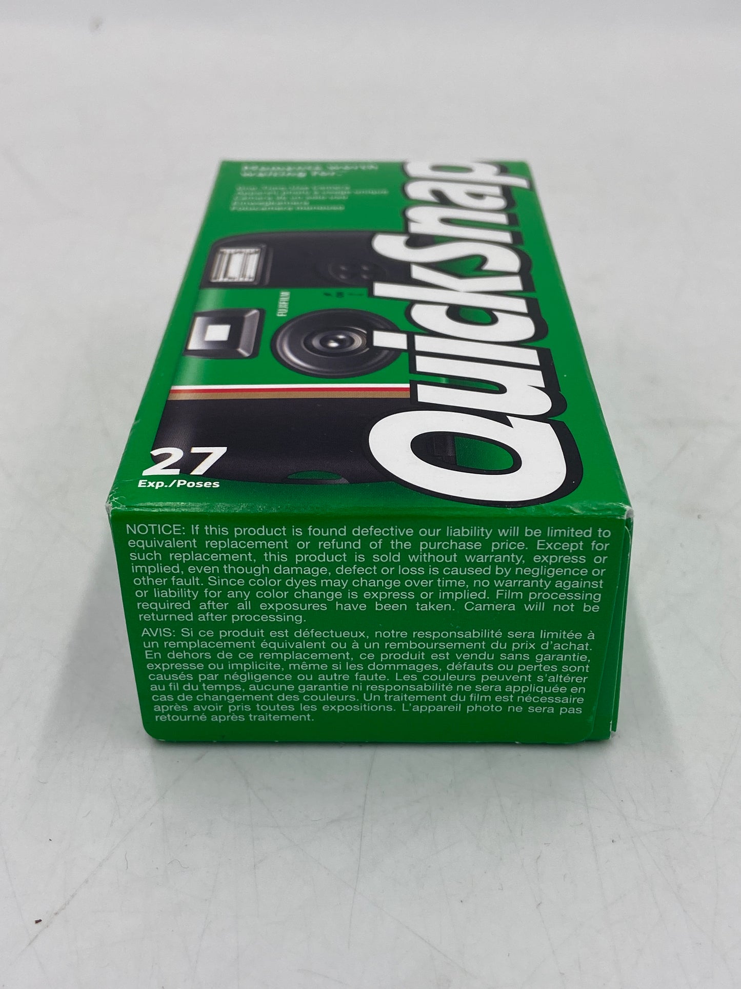 New Fujifilm QUICKSNAP One Time Use Film Camera