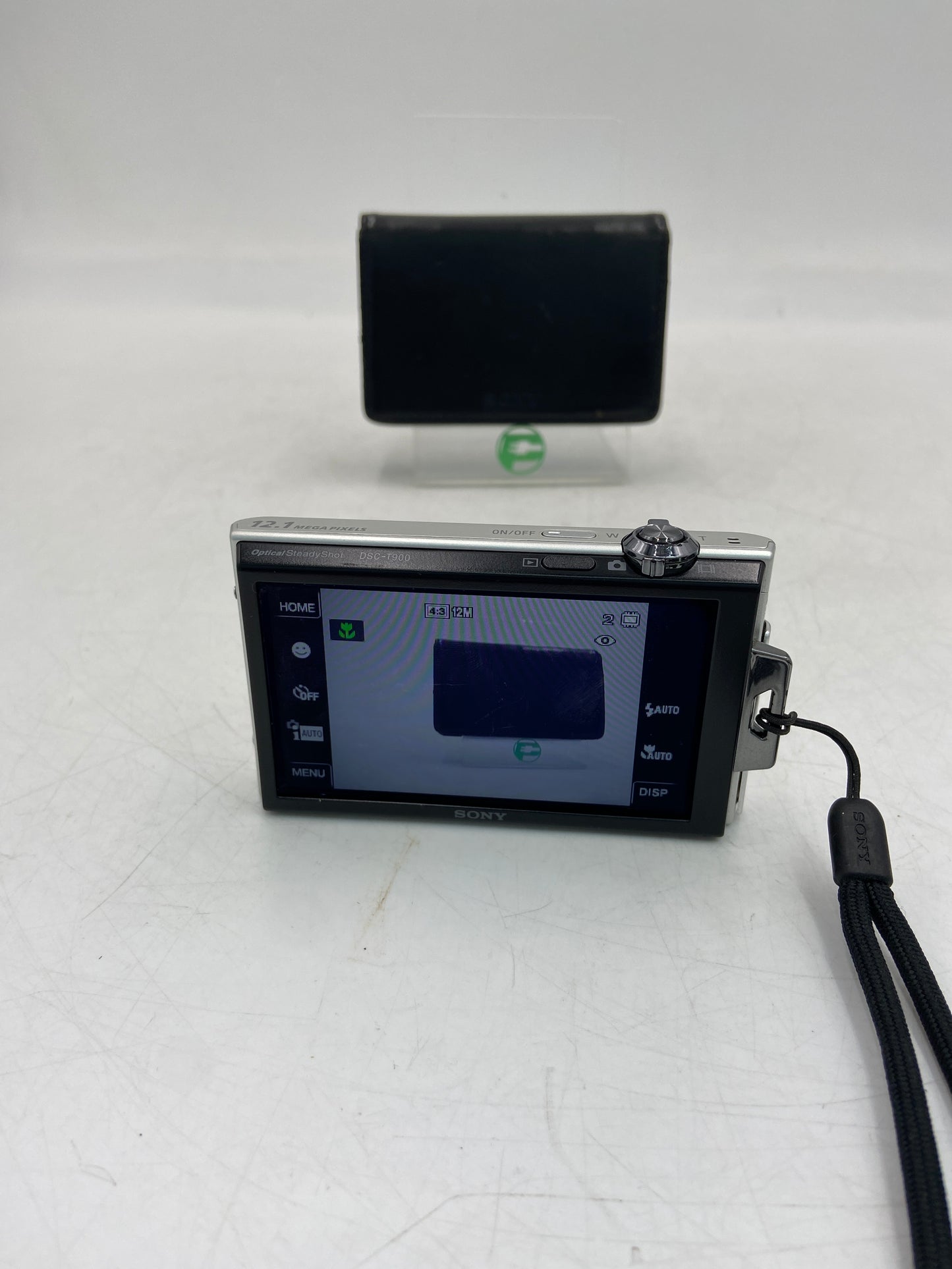 Sony Cyber-Shot DSC-T900 Silver 12.1MP Compact Digital Camera