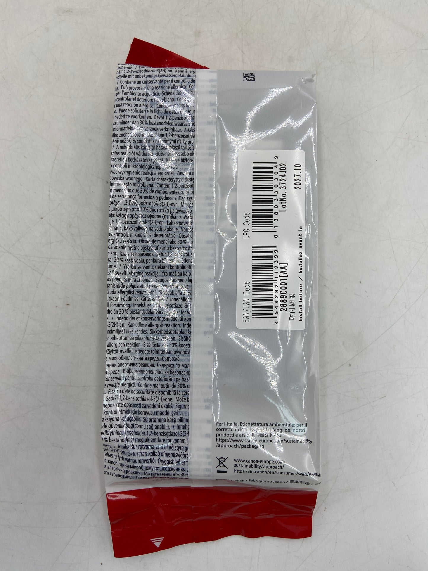 New Canon PFI-320MBK 4927 Black Ink Tank