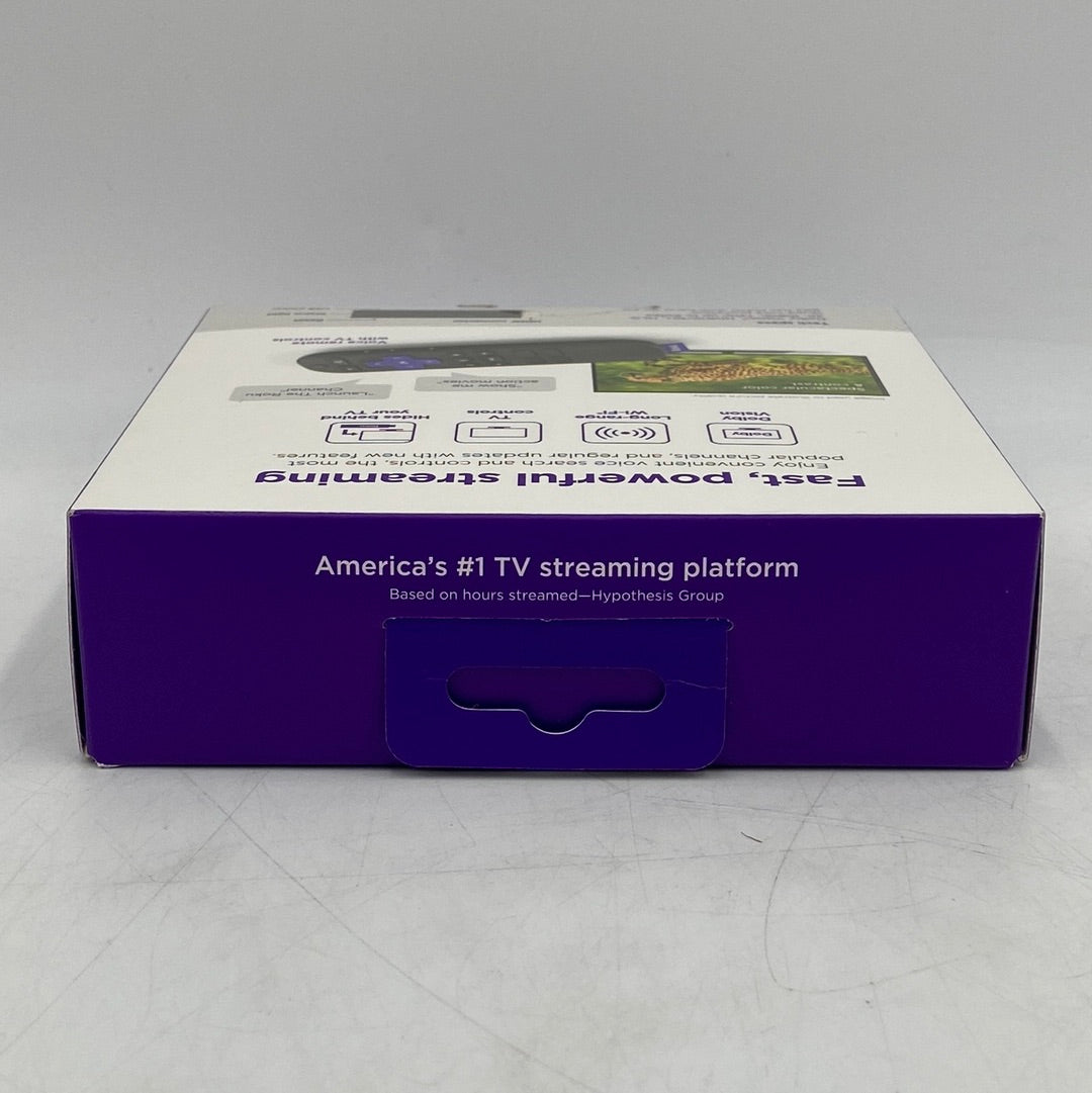 New Open Box Roku Streaming Stick 4K HD HDR TV Wifi Device with Voice Remote 3820R2