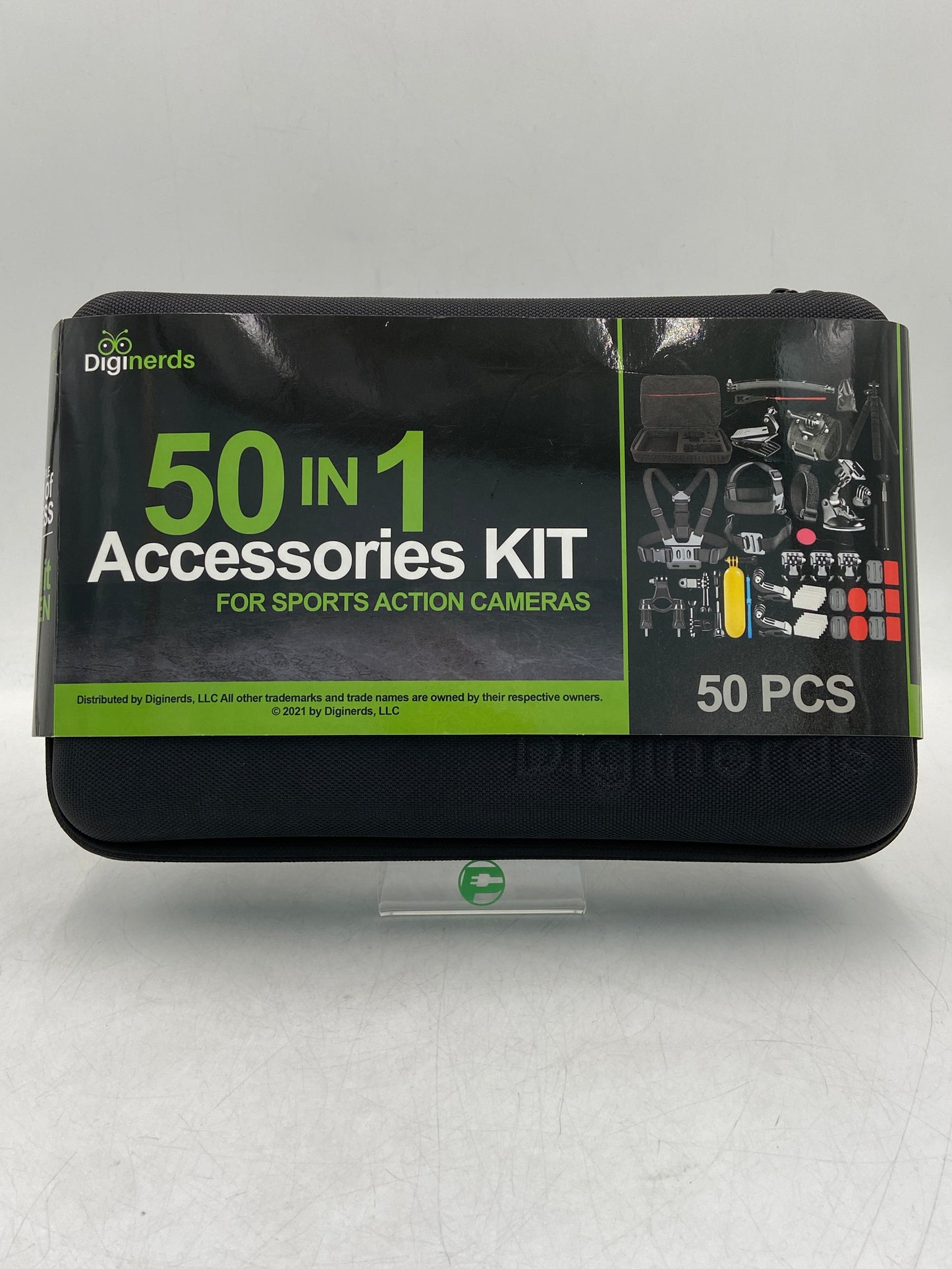 New Diginerds 50-In-1 Accessories Kit for Sports Action Cameras T50V2BK