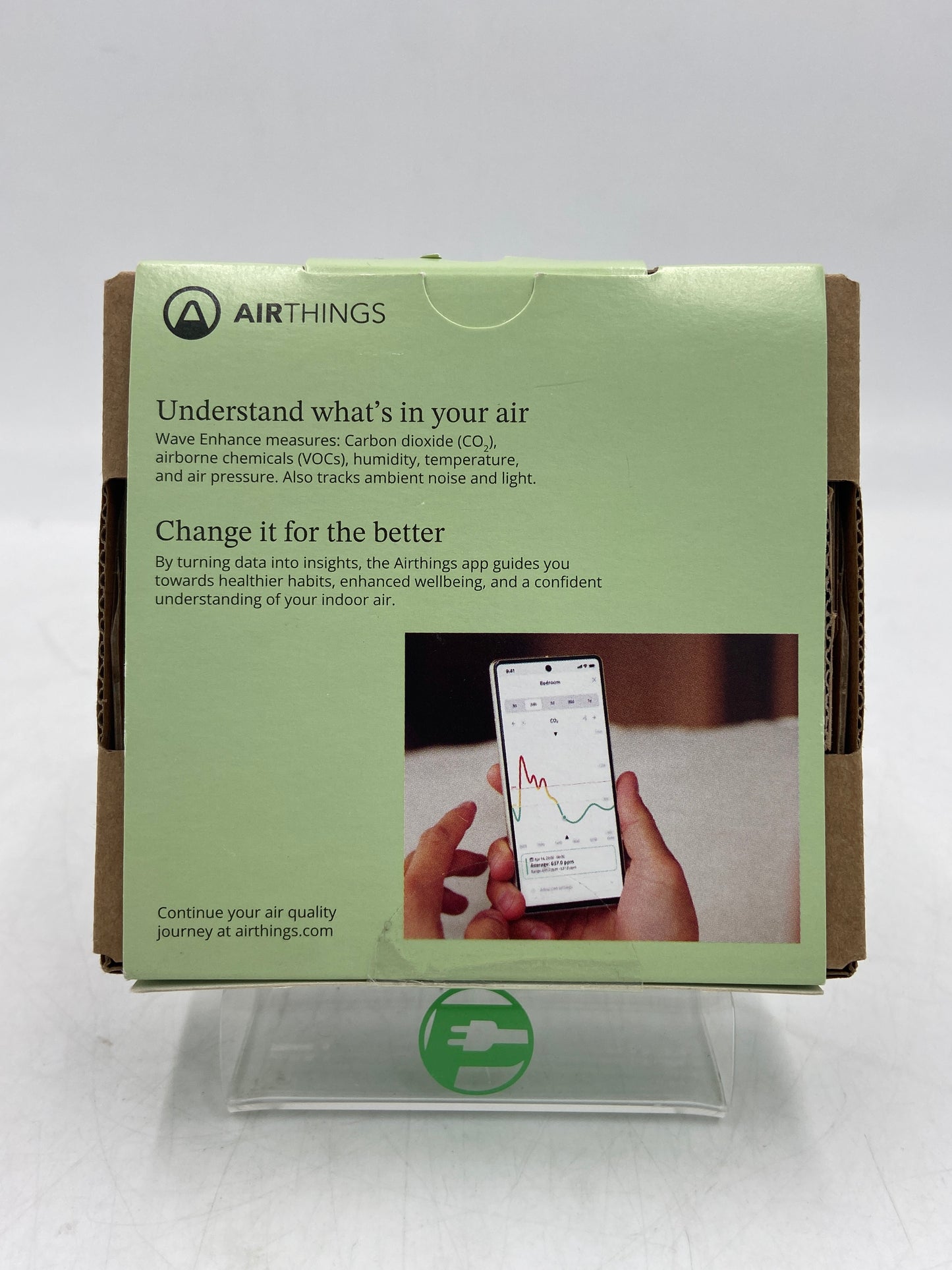 New Airthings Wave Enhance Air Quality Monitor