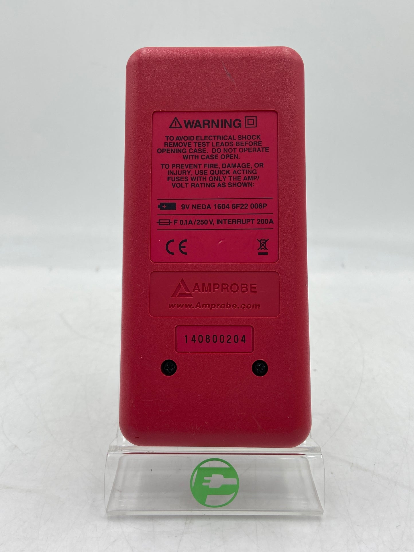 AMPROBE CR50A Inductance, Capacitance and Resistance Tester Red