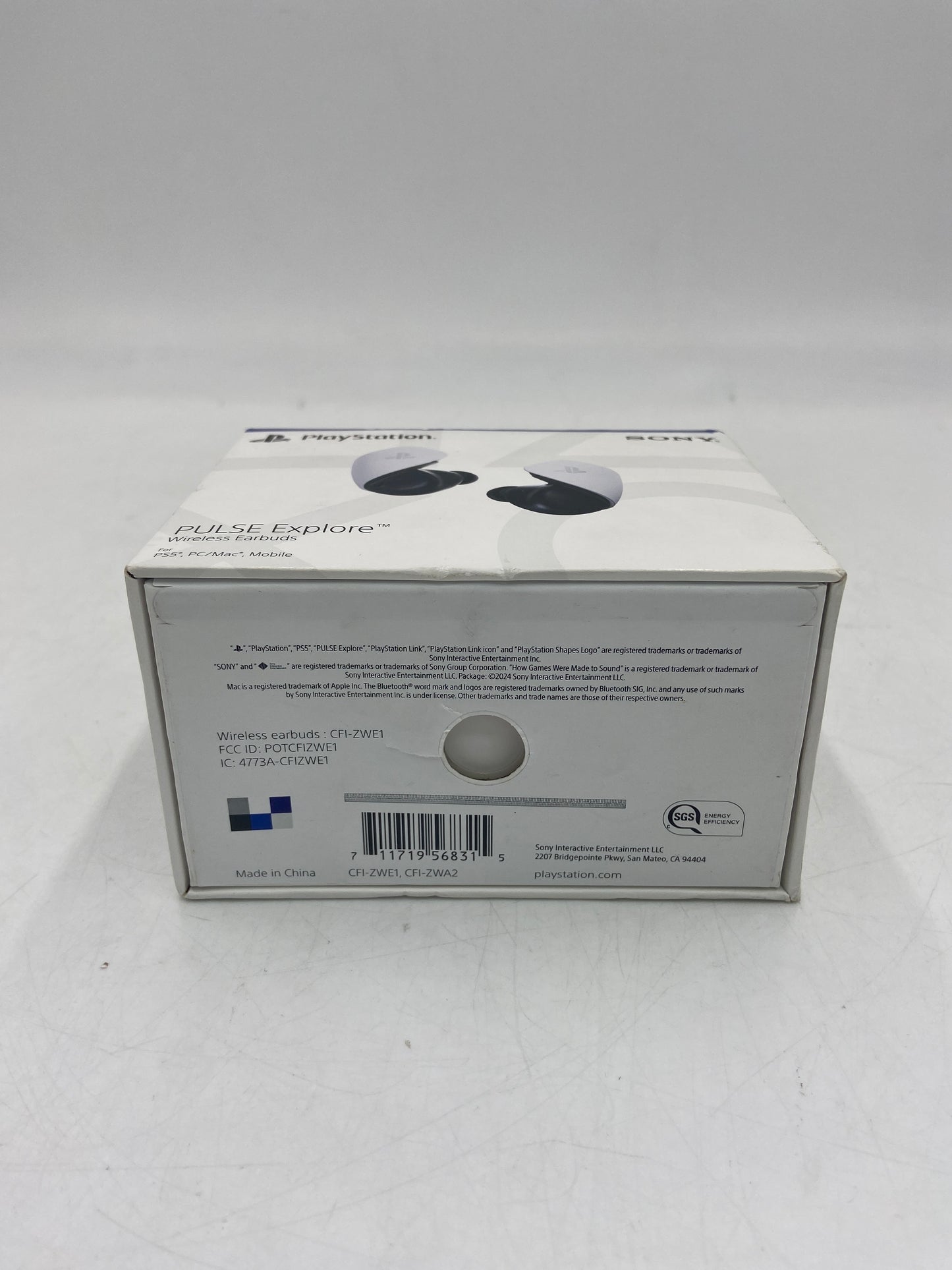 New Sony Playstation 5 PS5 Pulse Explore White CFI-ZWE1