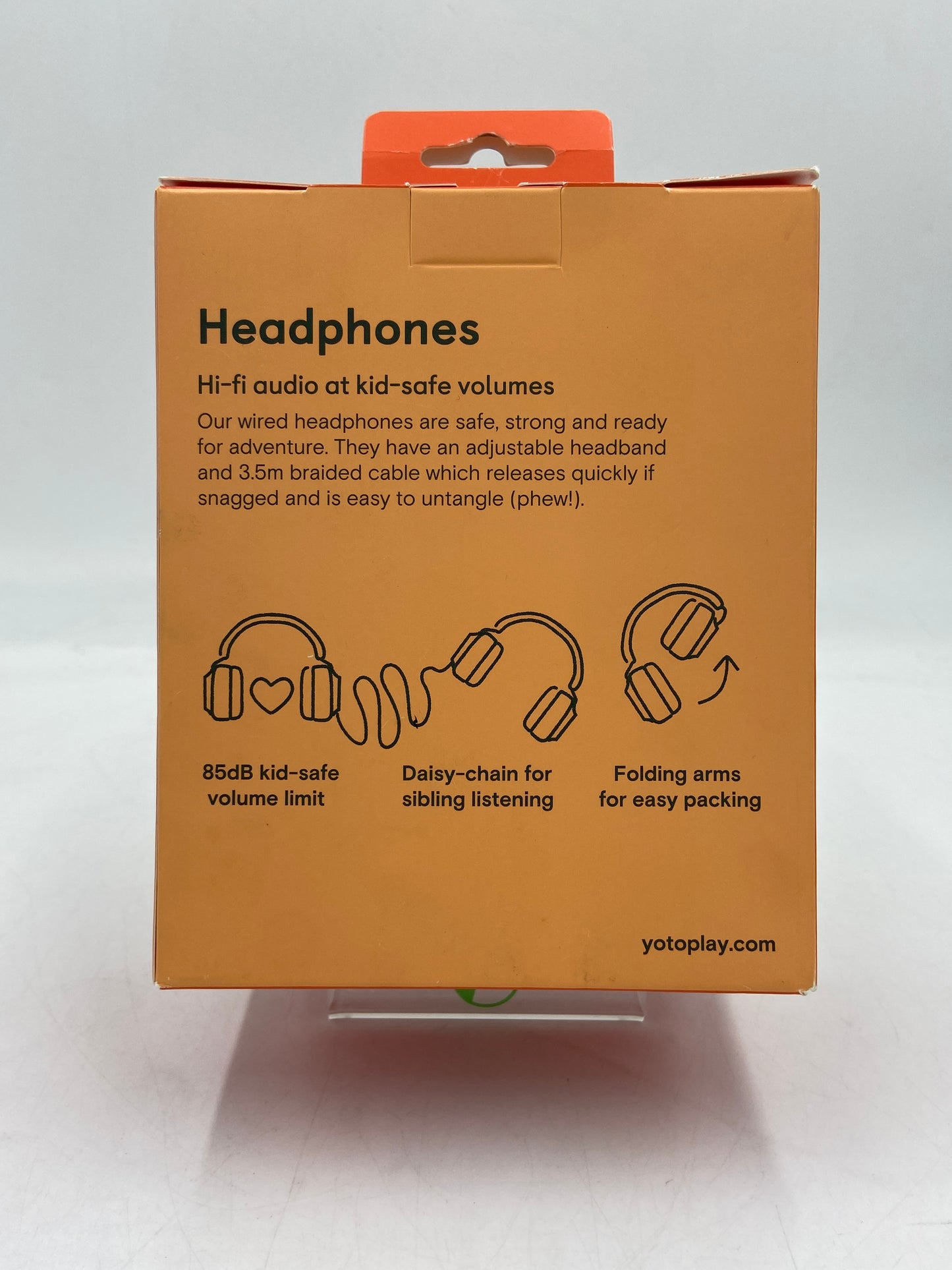 New YOTO HEADPHONES KIDS HEADPHONES FRUIT PUNCH