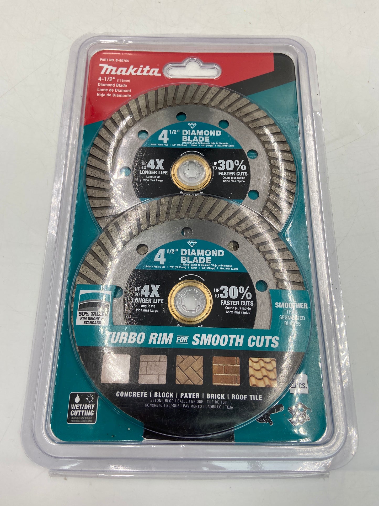 New Makita 4 1/2 Diamond Blade