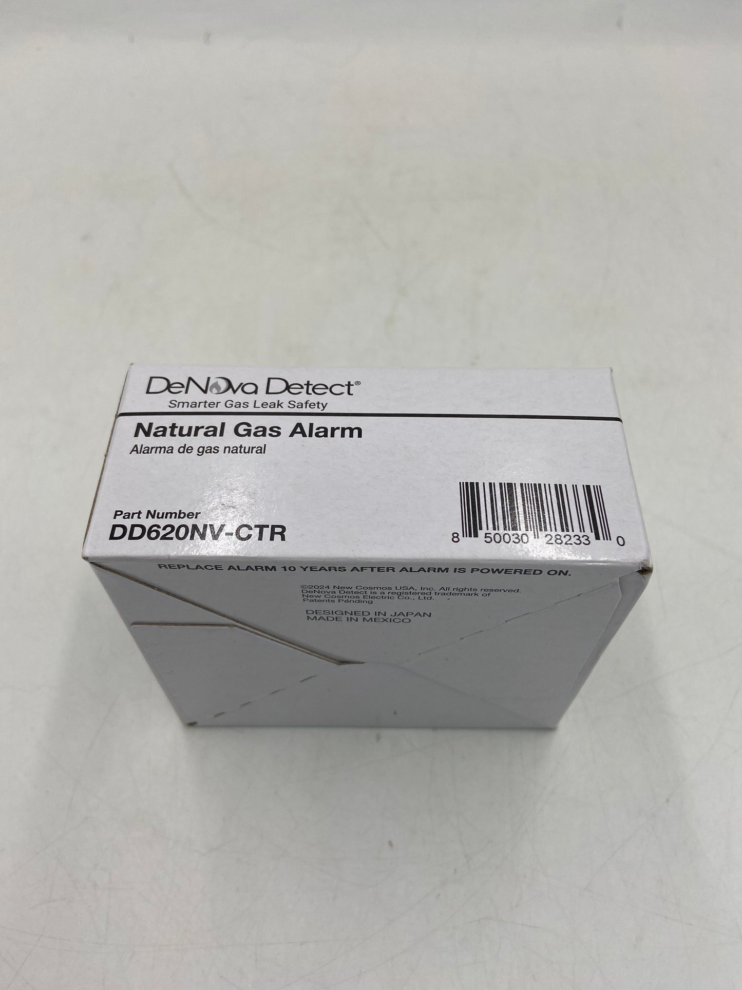 New Denova Detect DD620NV-CTR Natural Gas Alarm