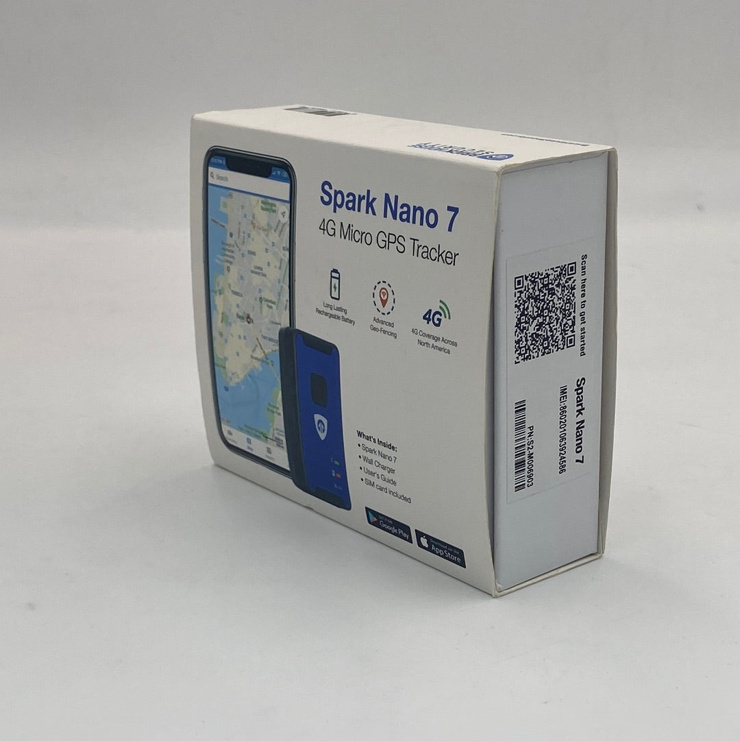 New Open Box Brick House Security Spark Nano 7 Micro GPS Tracker M-SN