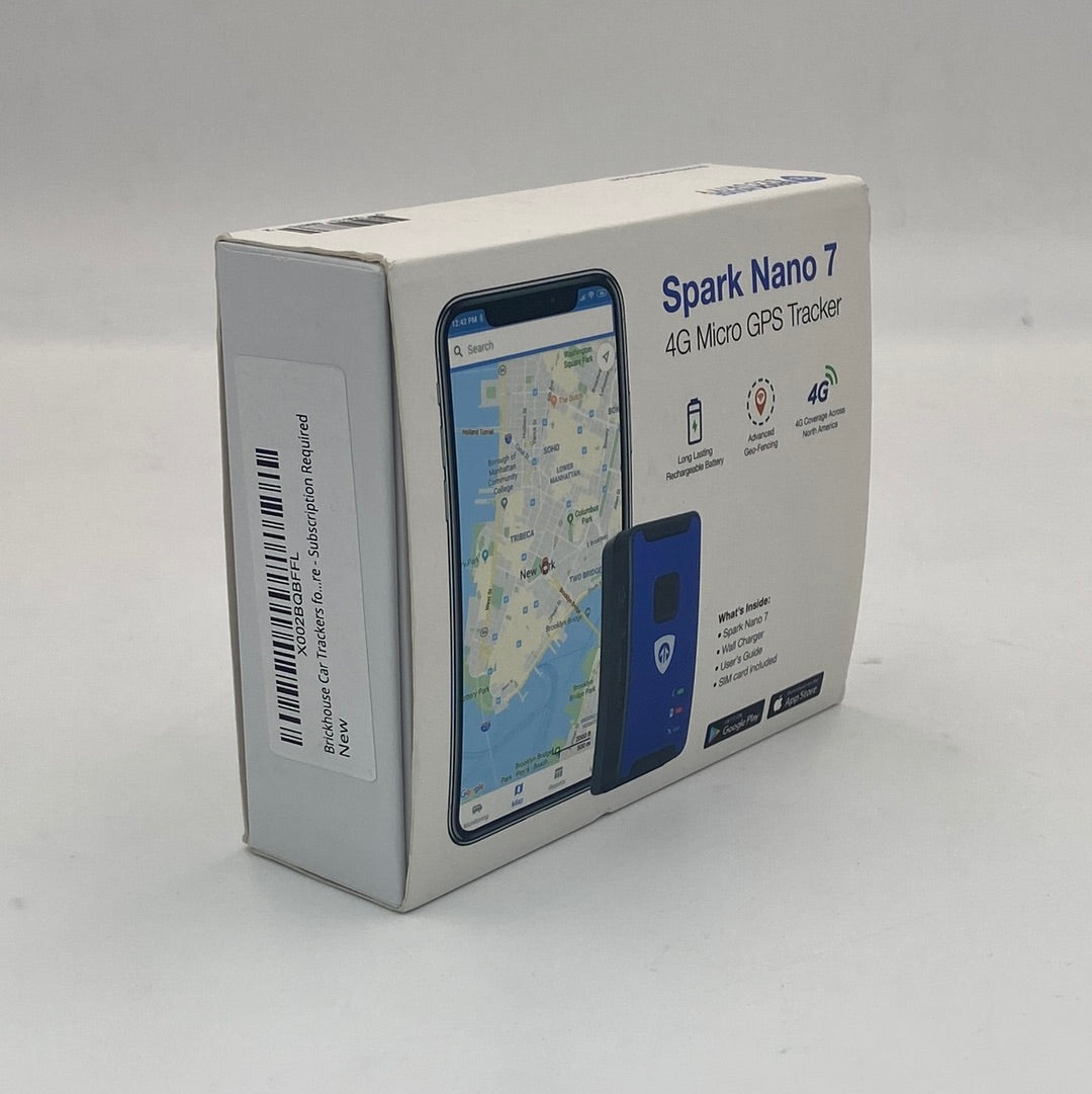 New Open Box Brick House Security Spark Nano 7 Micro GPS Tracker M-SN