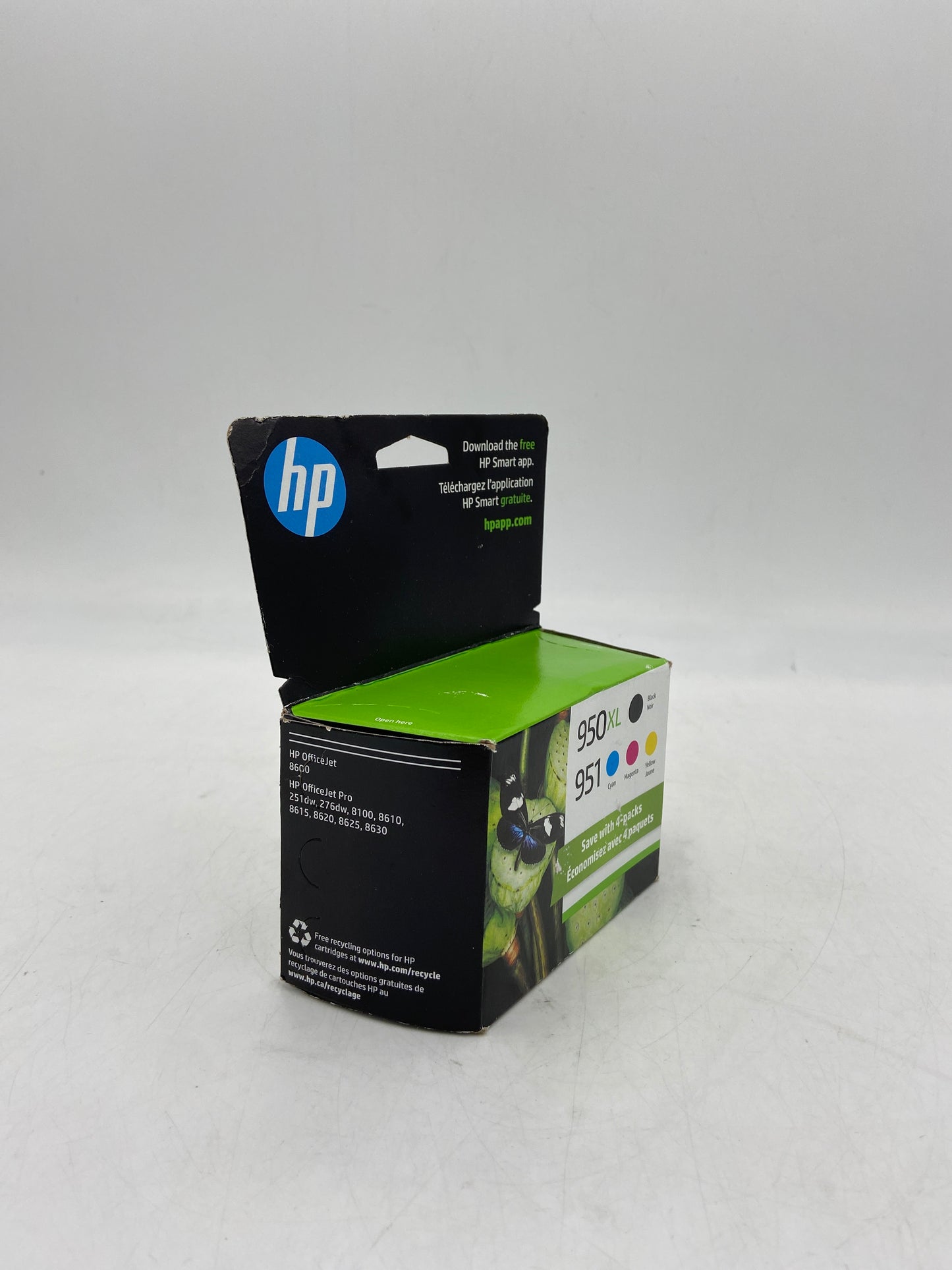 New HP 950XL/951 C2P01FN Black, Yellow, Cyan and Magenta Ink Cartridge