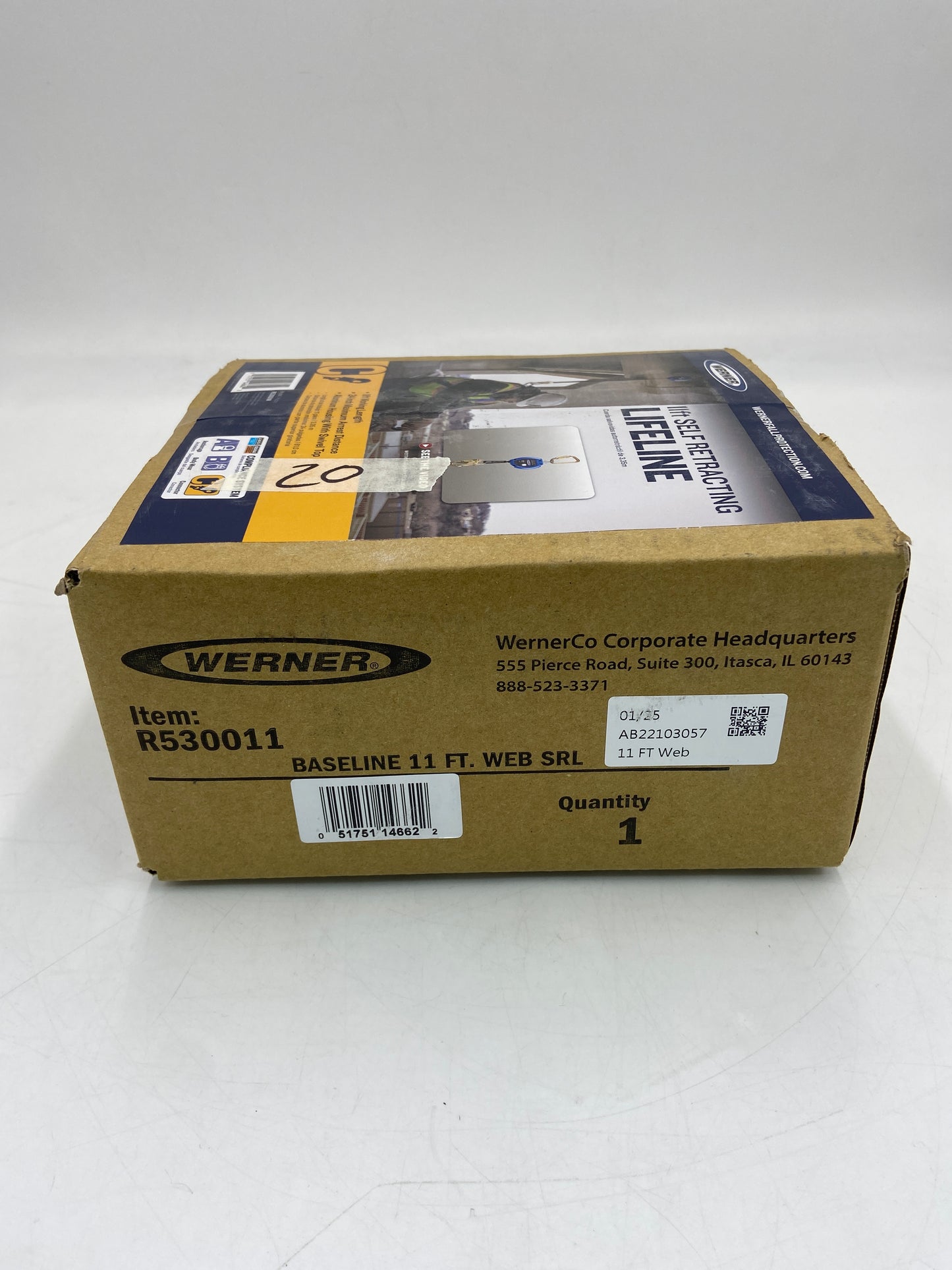 New werner r530011w Self Retracting Harness