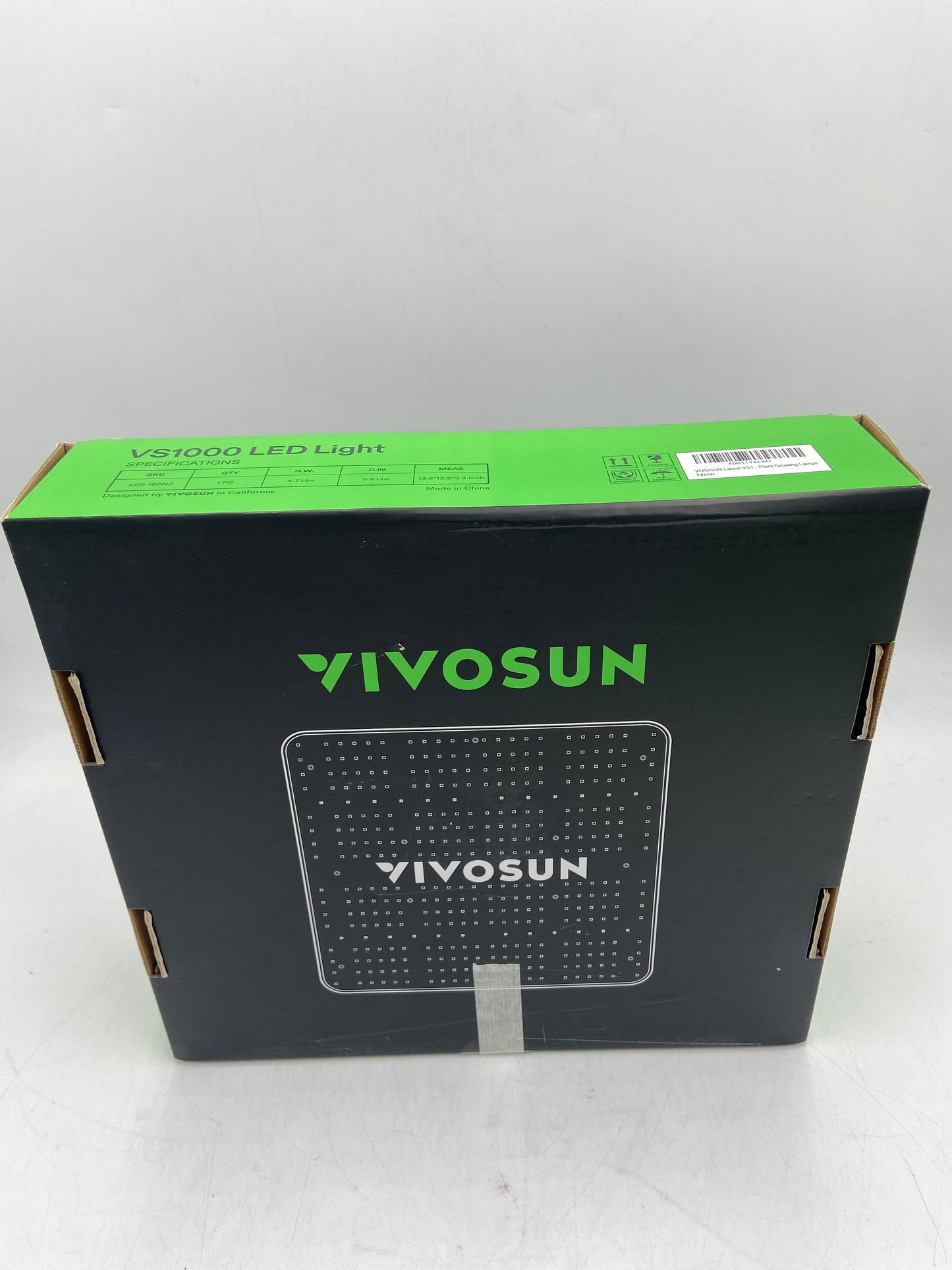 New Open Box Vivosun VS1000 LED Light Plant Growing Lamp LED-100NJ Bundle