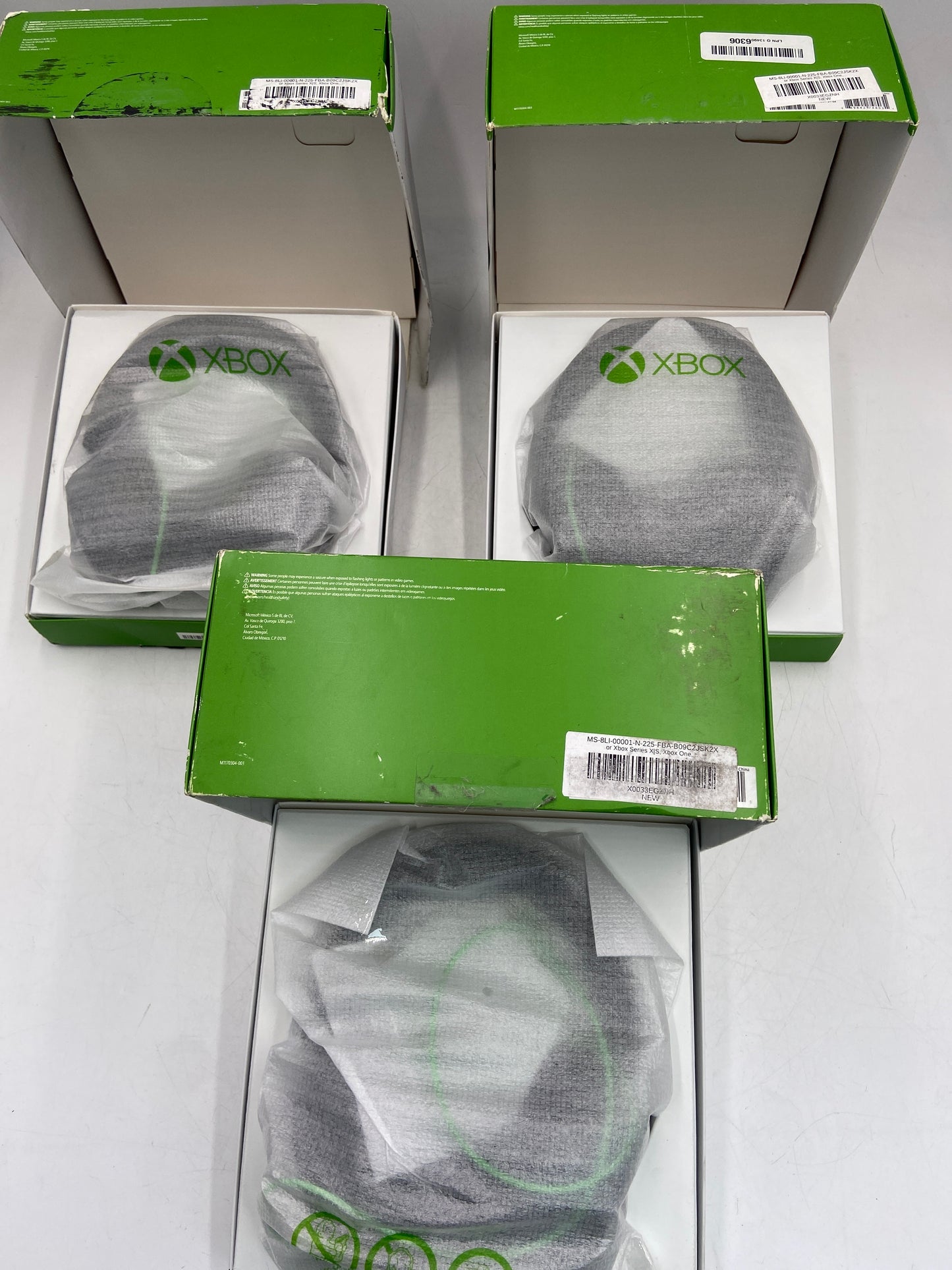 New Open Box LOT OF 3 Microsoft Stereo Headset for Xbox Series X/S, Xbox One Black Gaming Headset X0033EGZNH