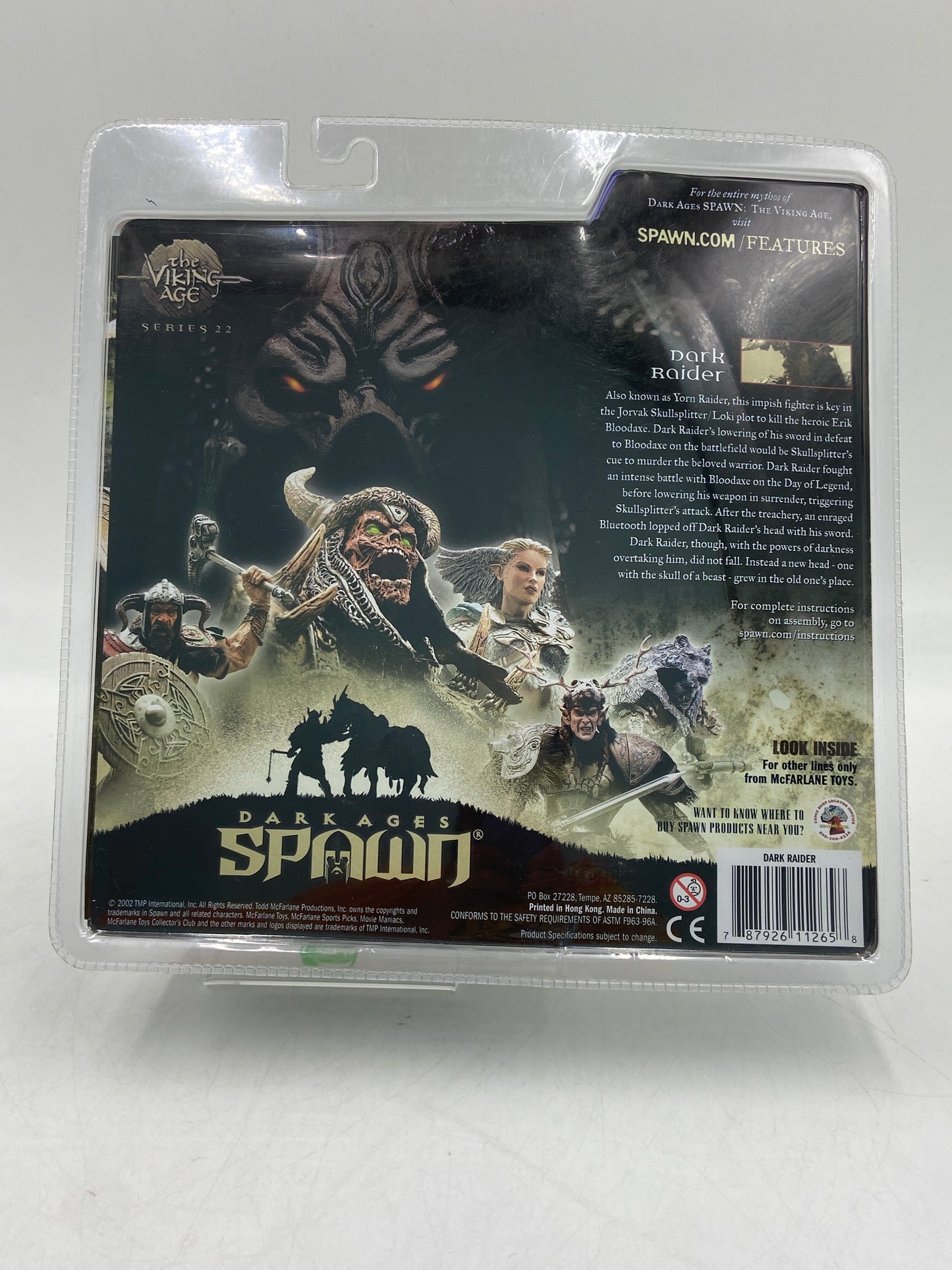 New McFarlane Toys Dark Rairder Action Figure Toy DARK AGES SPAWN series 22