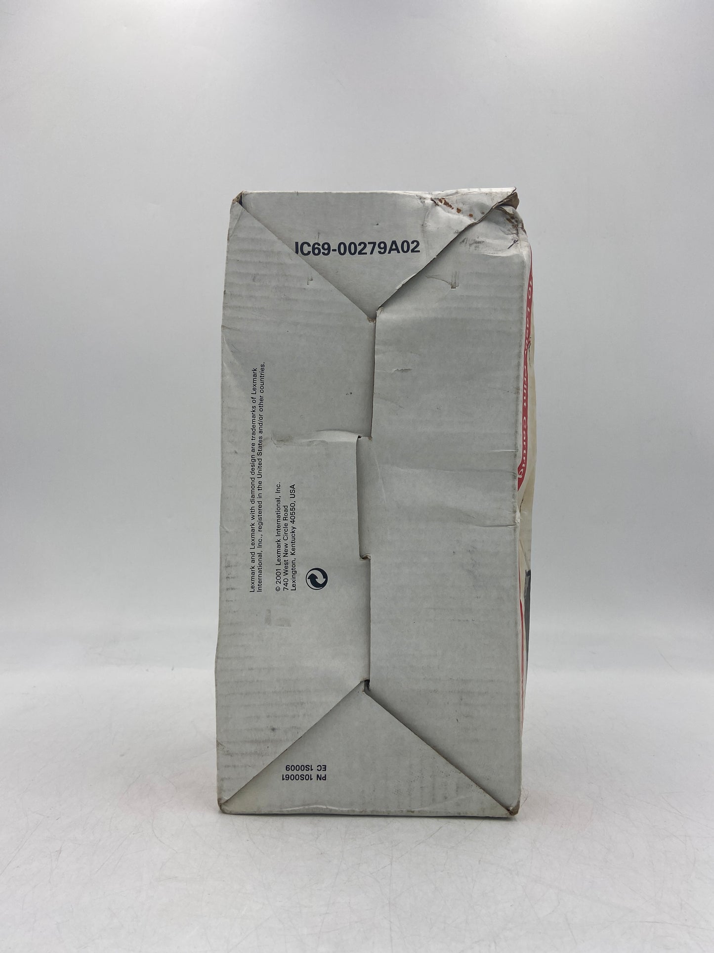 New Open Box Water Damaged Box Lexmark E210 Black Toner Print Cartridge 10S0150