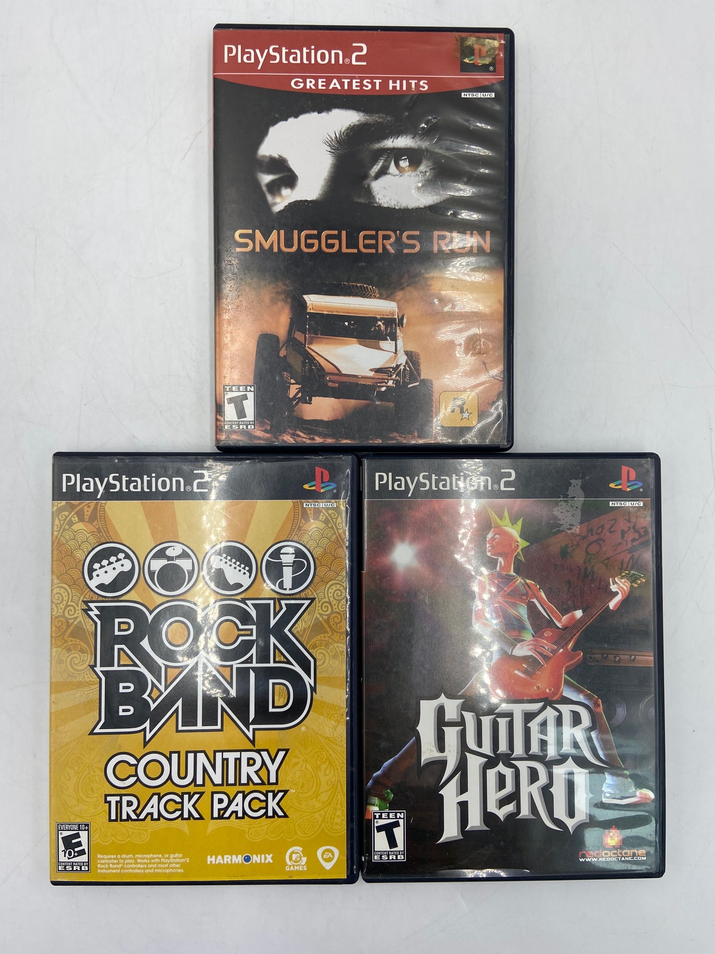 Lot of 3 Sony PlayStation 2 PS2 Games