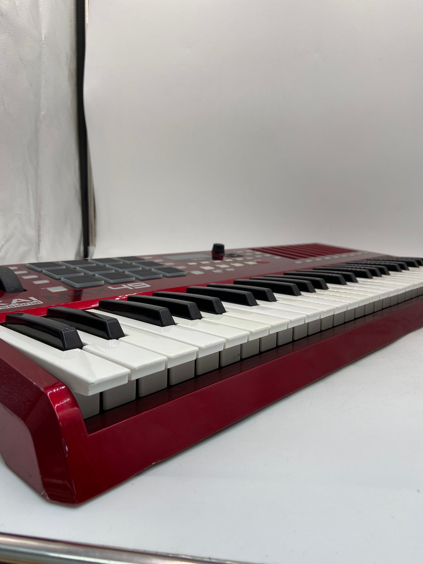 AKAI Professional Max 49 Metallic Red Keyboard Controller