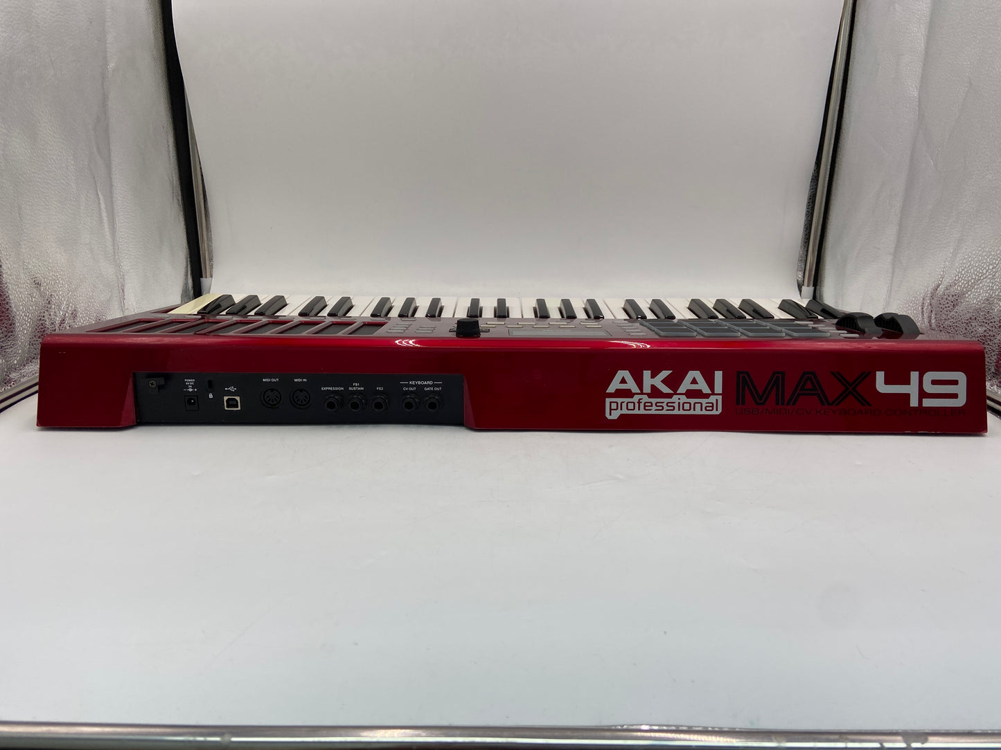 AKAI Professional Max 49 Metallic Red Keyboard Controller