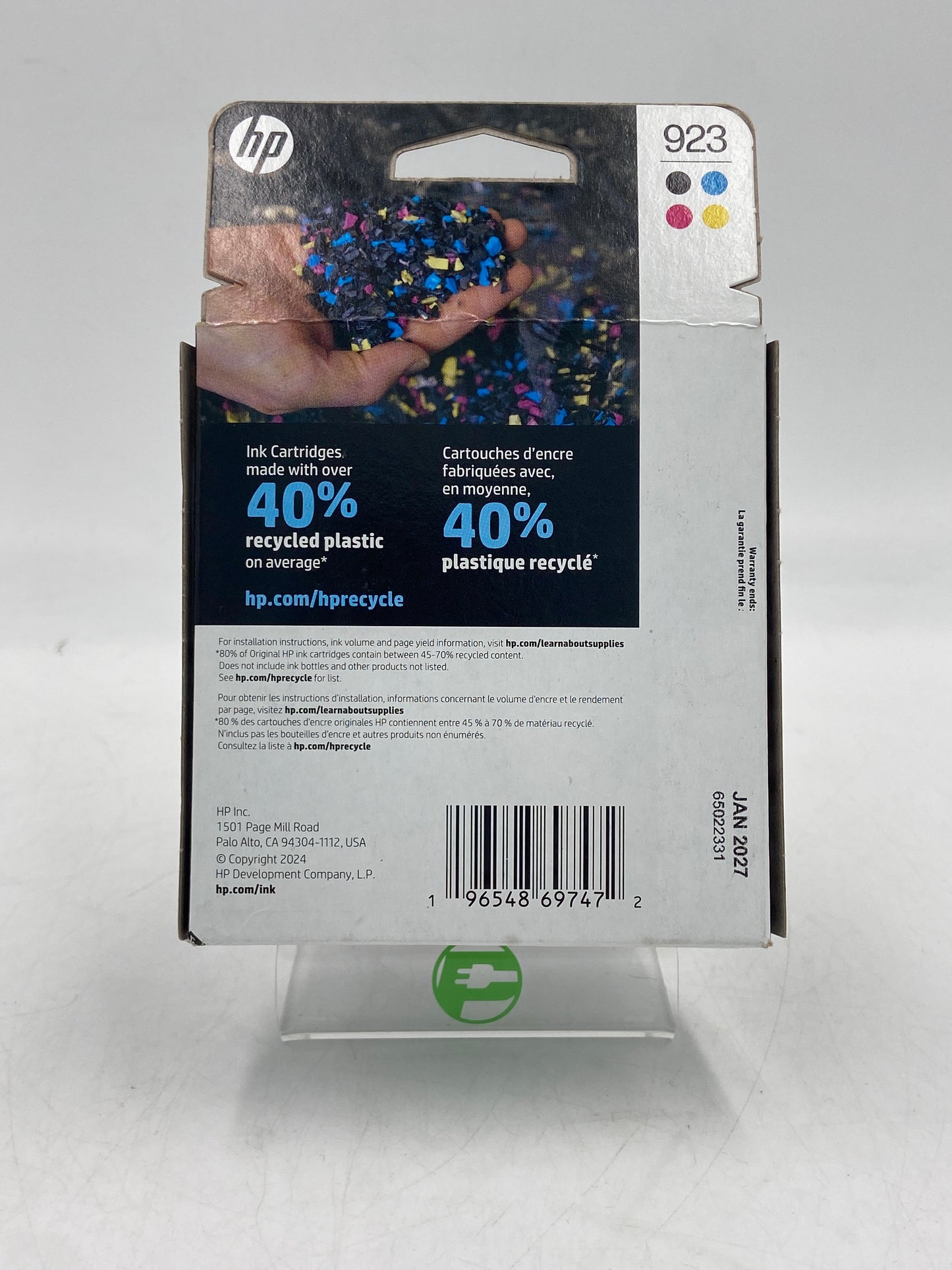 New HP 923 6C3Y6LN Black, Yellow, Cyan and Magenta Ink Cartridge