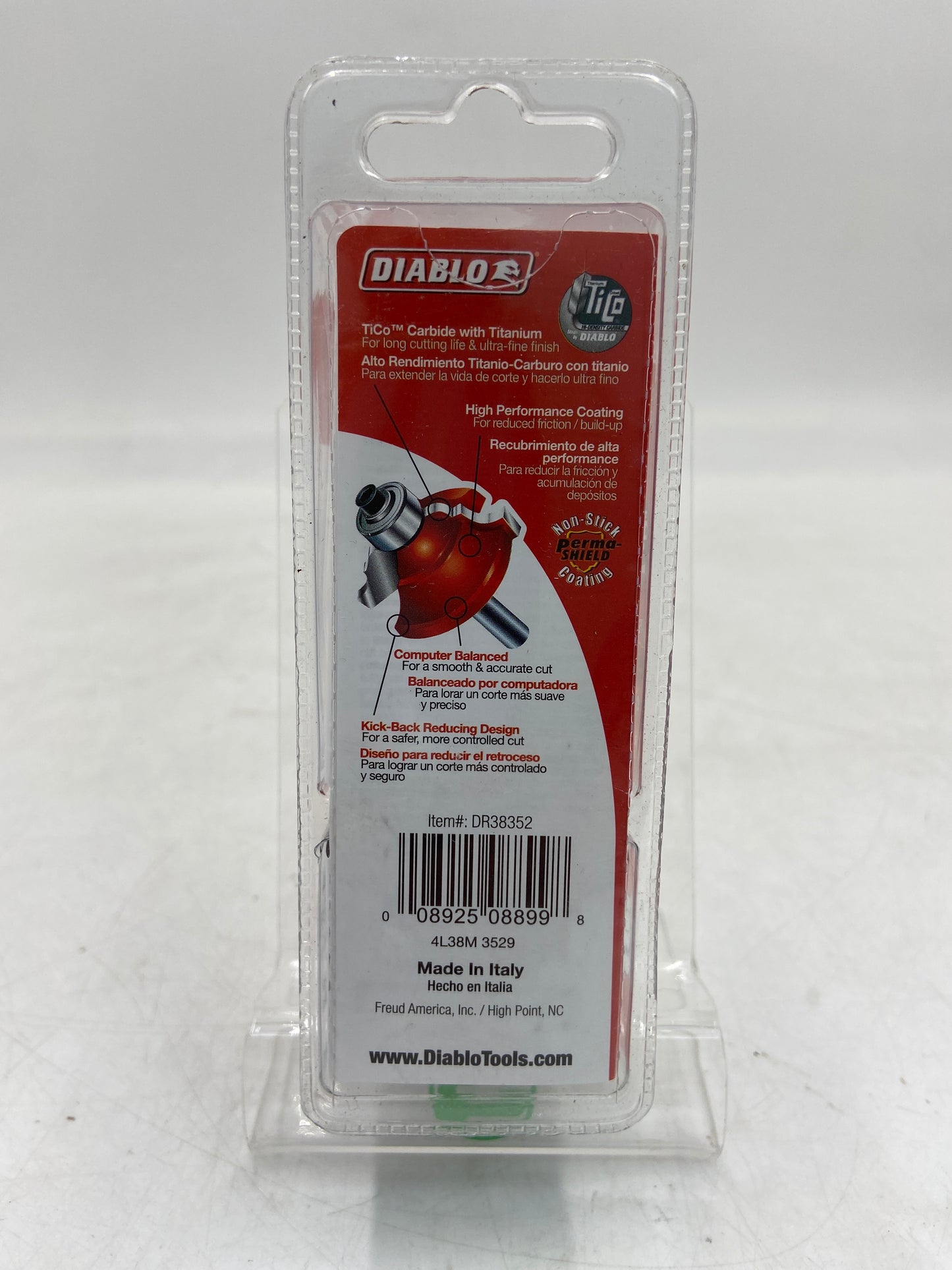 New Diablo Classical Cove & Bead Bit Drill Bit DR38352