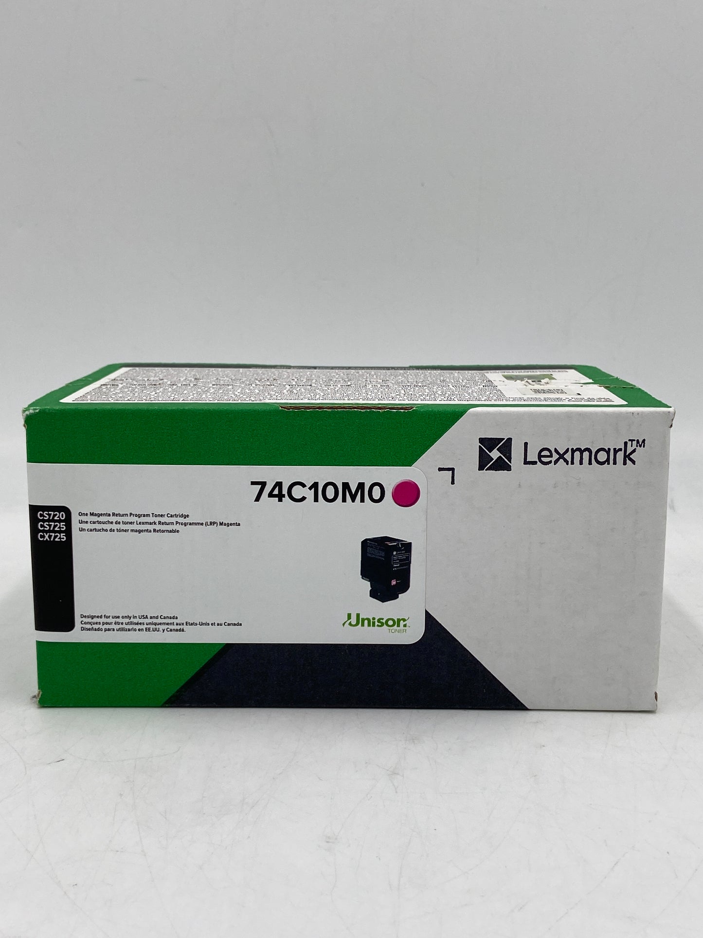 New Lexmark 74C10M0 CS720 Magenta Tone Cartridge