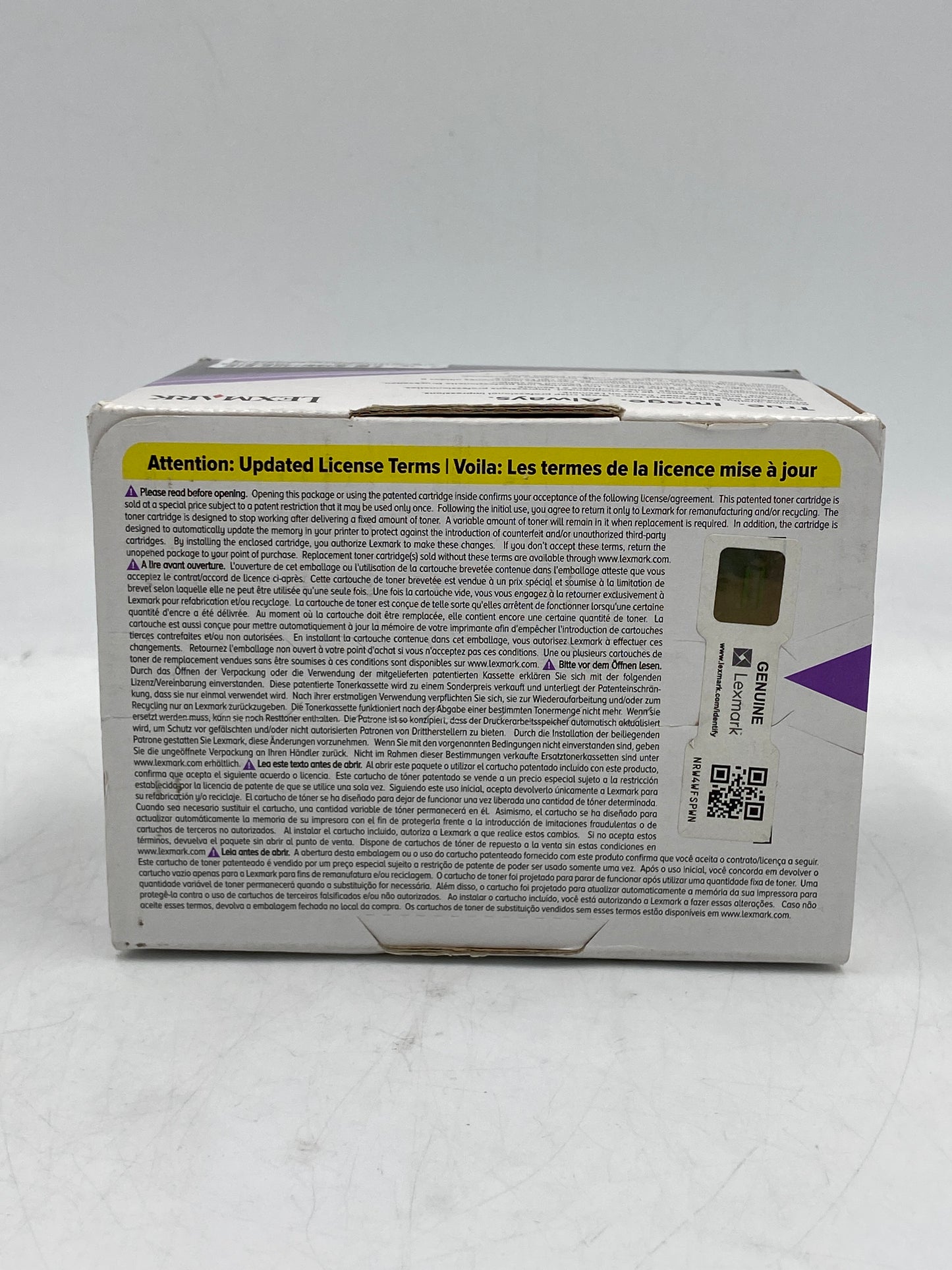 New Lexmark C540H1KG Black Toner Cartridge