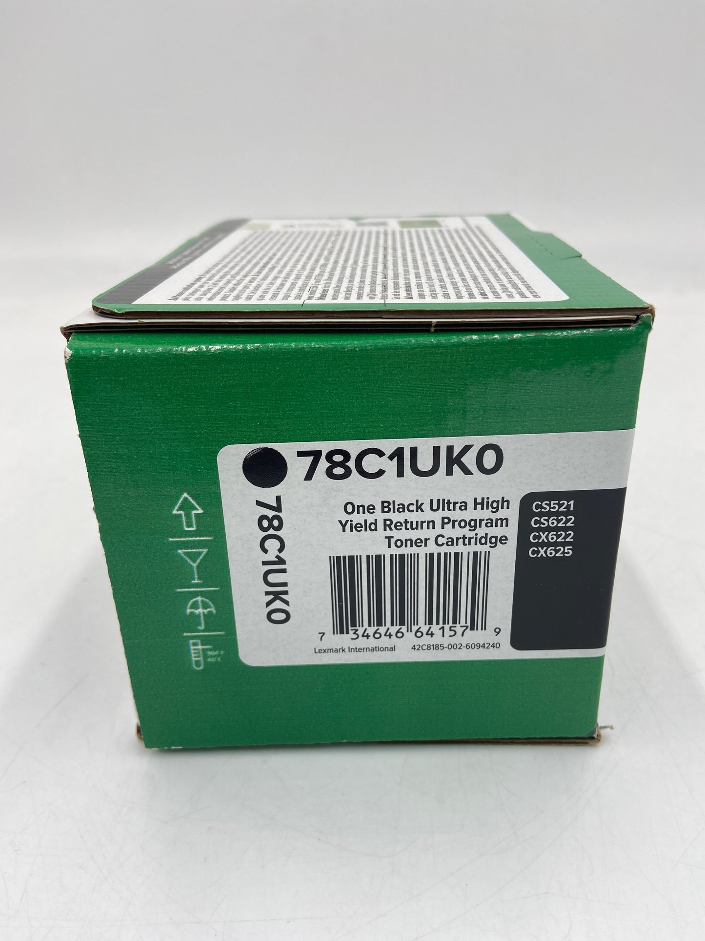 New Lexmark 78C1UK0 Black Toner Cartridge