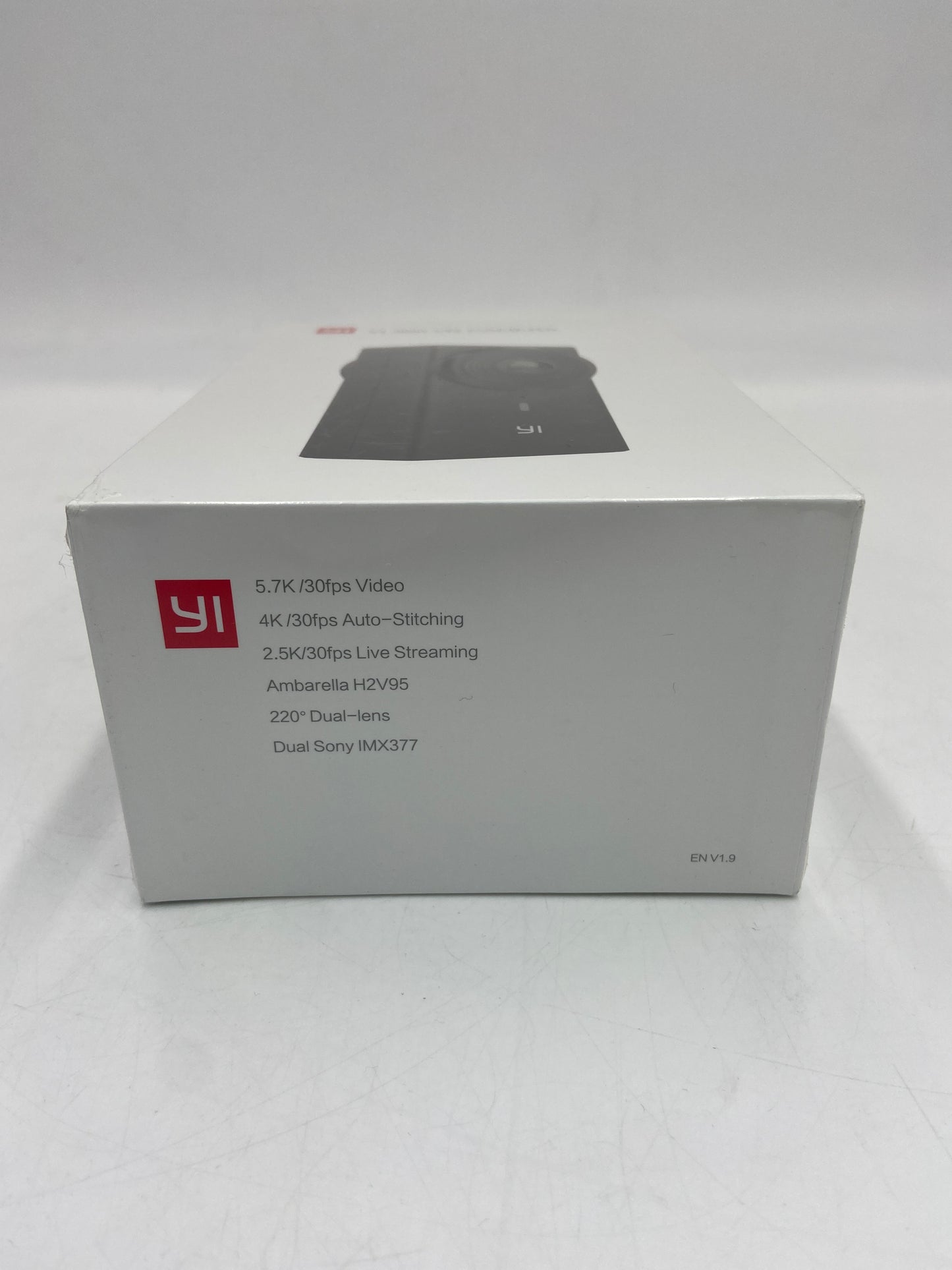 New YI 360 VR CAMERA 360 Action Camera YVR 1017