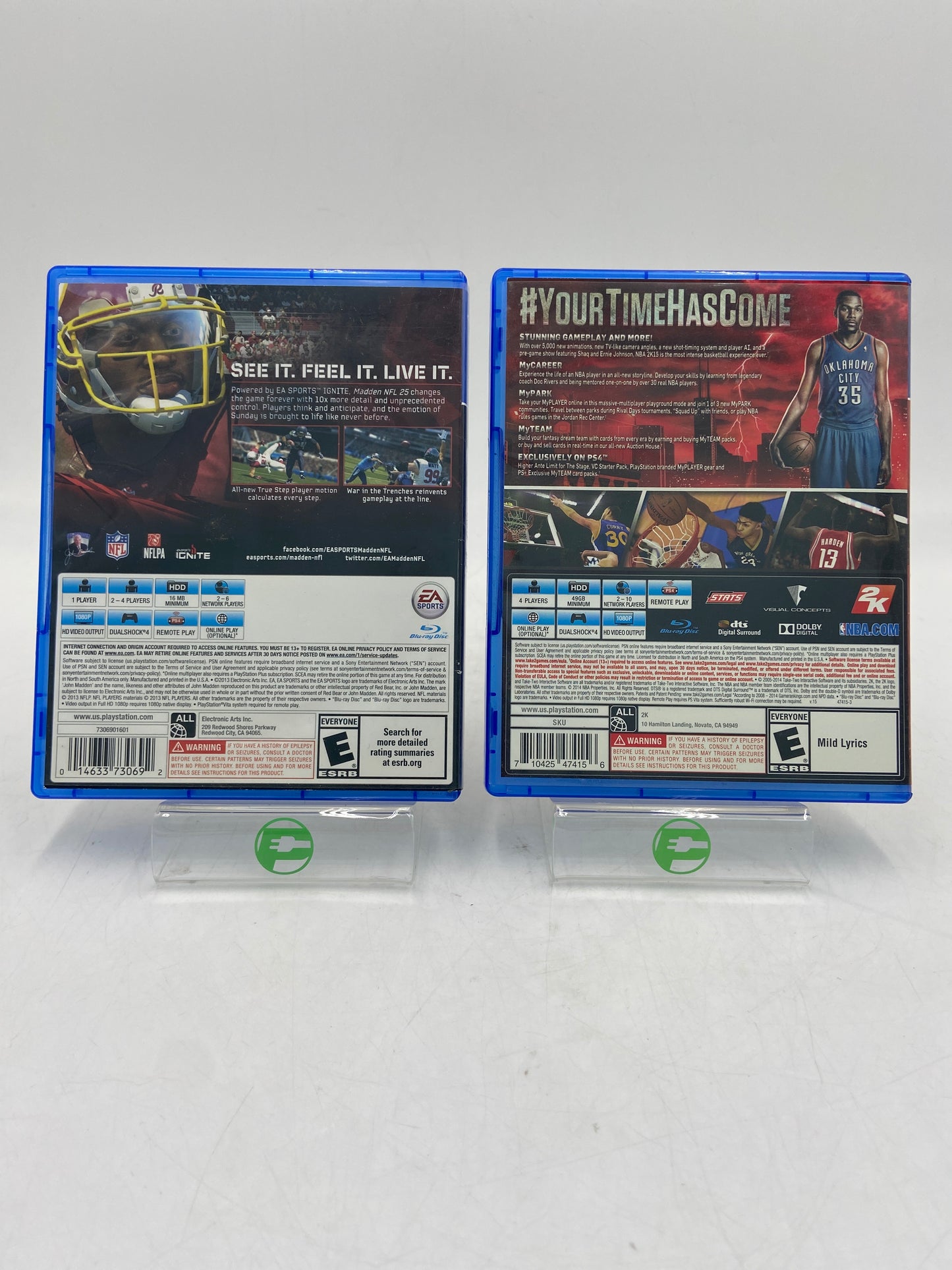 Lot of 2 Sony PlayStation 4 PS4 Games