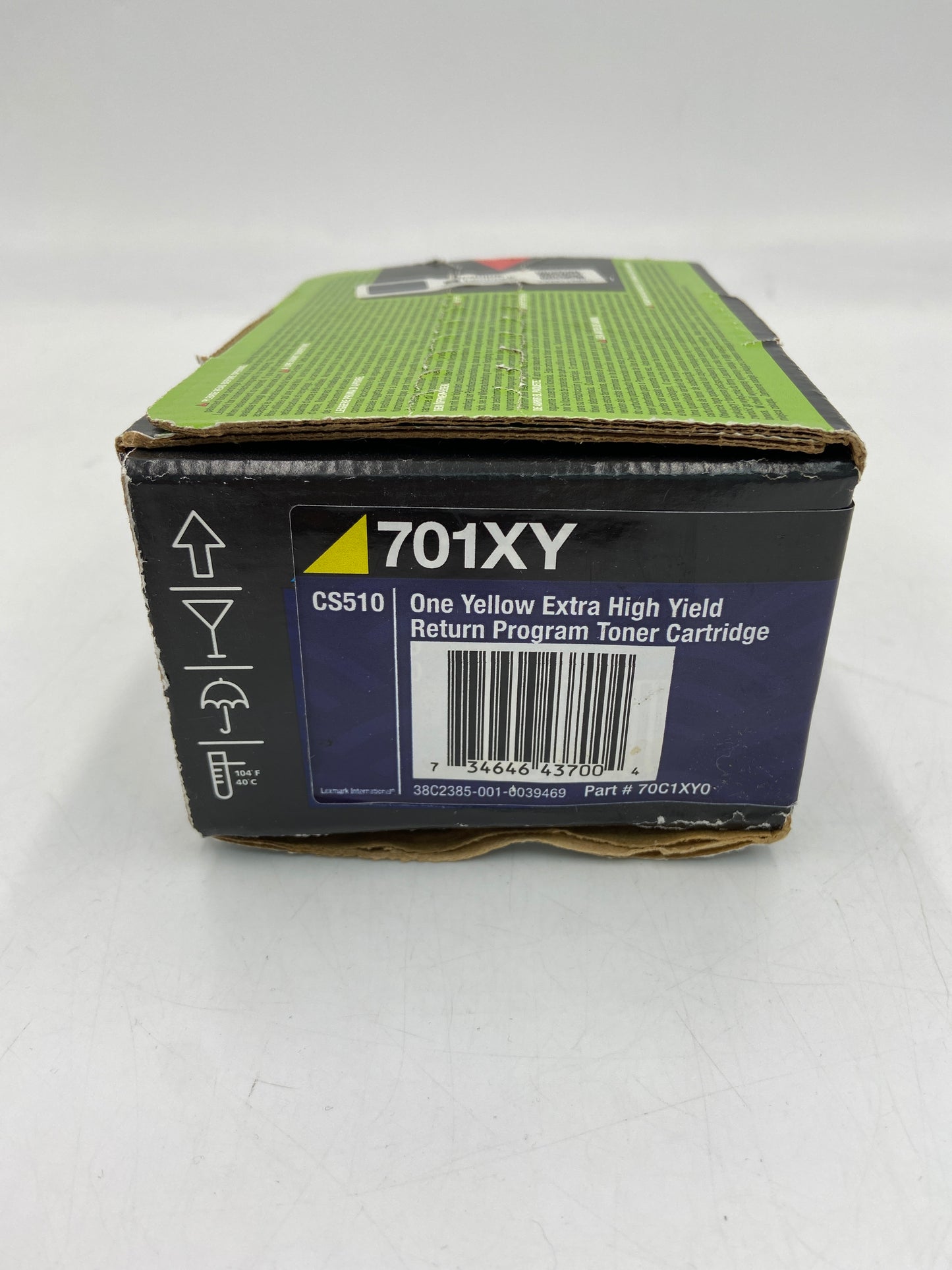 New Lexmark 701XY Yellow Toner Cartridge