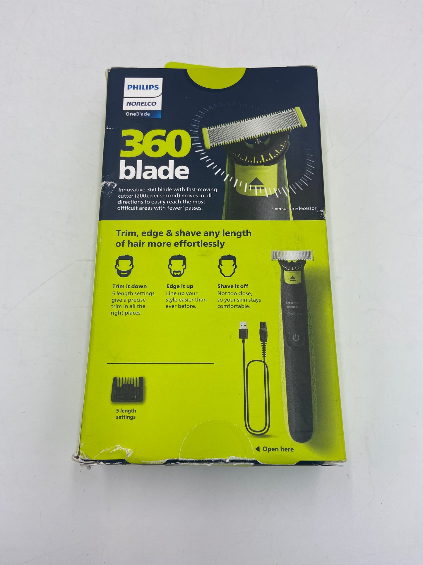 New PHILLIPS ONEBLADE 360 Shaver