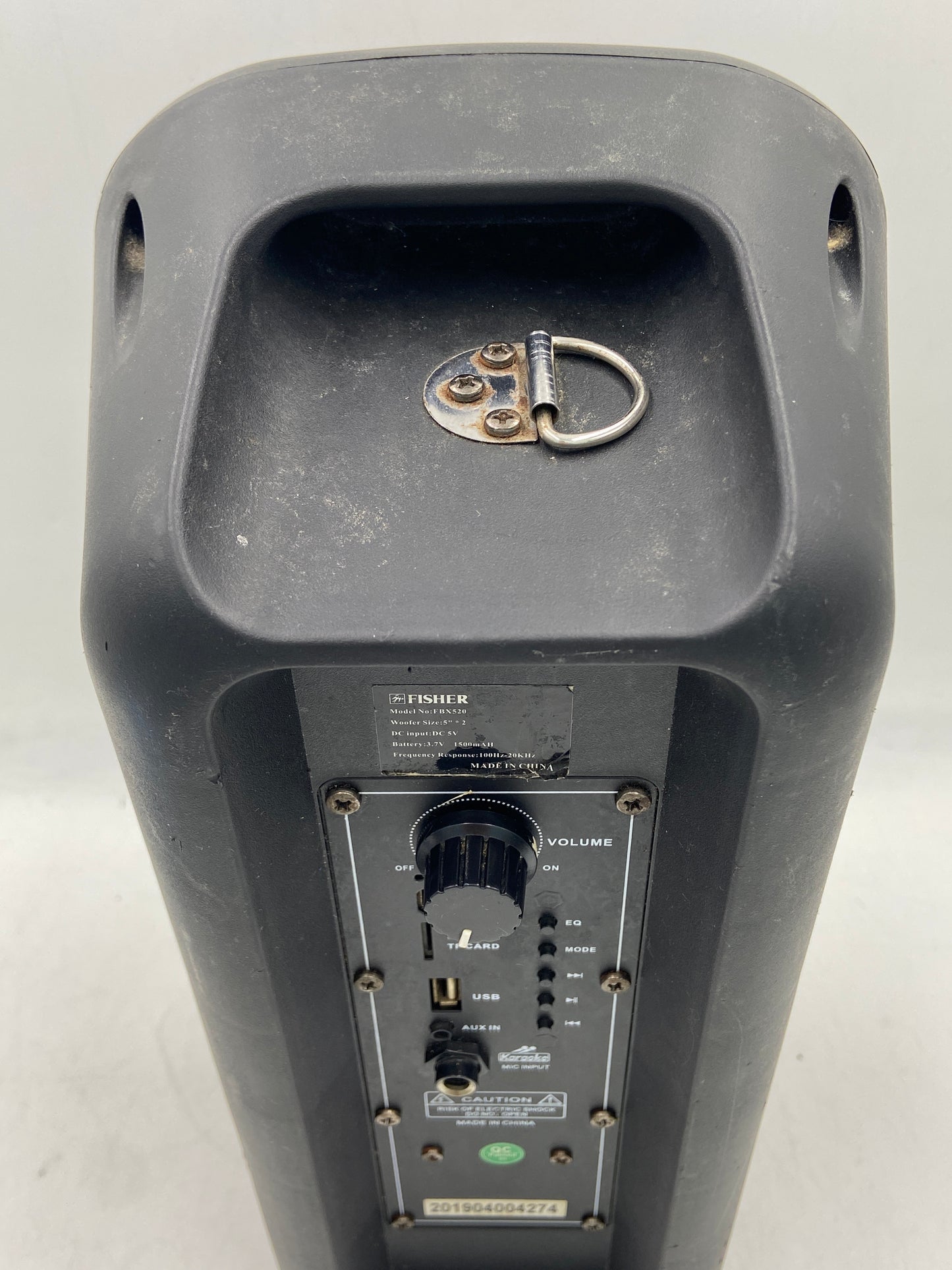 Fisher speaker Wired Portable Speaker Black FBX520