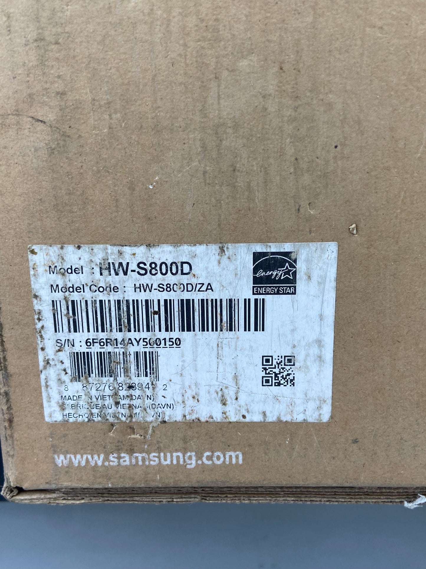 New Samsung HW-S800D Soundbar HW-S800D/ZA