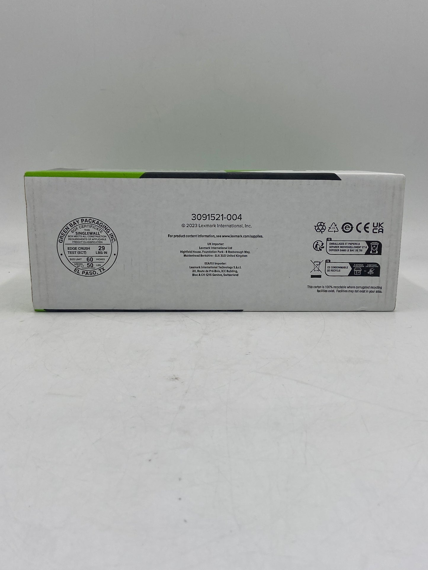 New Lexmark 66S1H00 MS531 Black Toner Cartridge