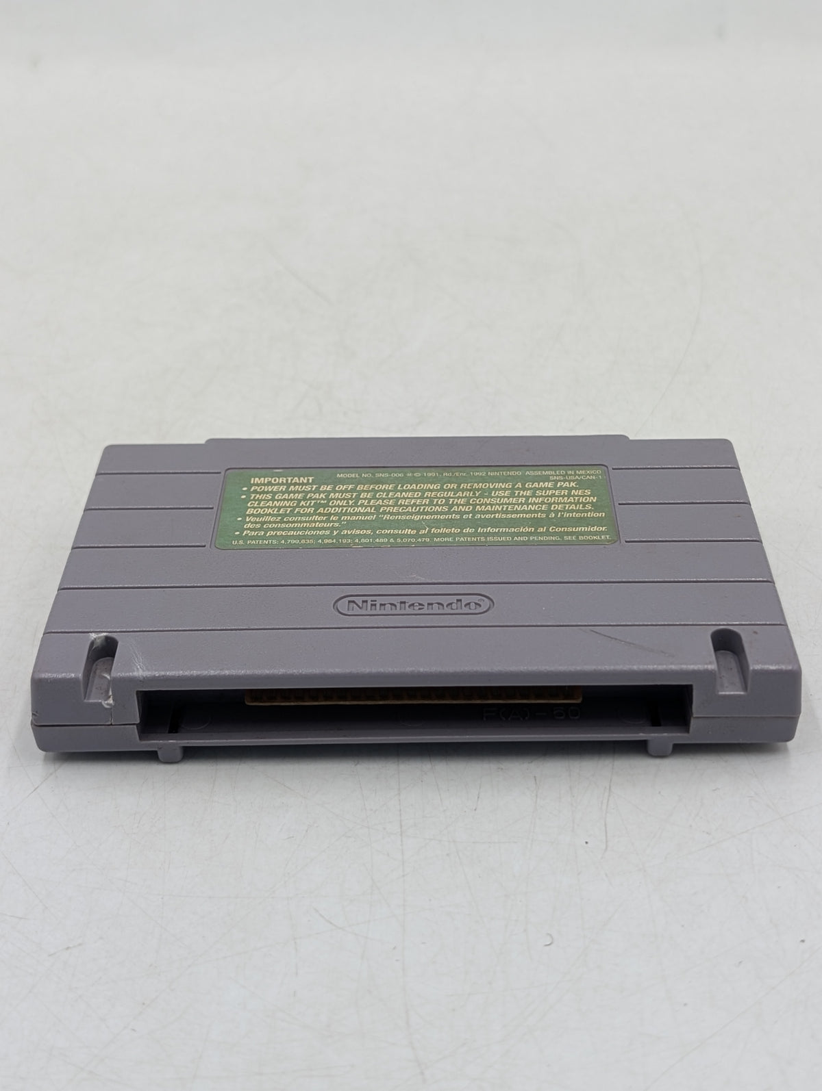Ms. Pac-Man Super Nintendo SNES 1996 Video Game Cartridge SNS-AN8E-USA SNS-006