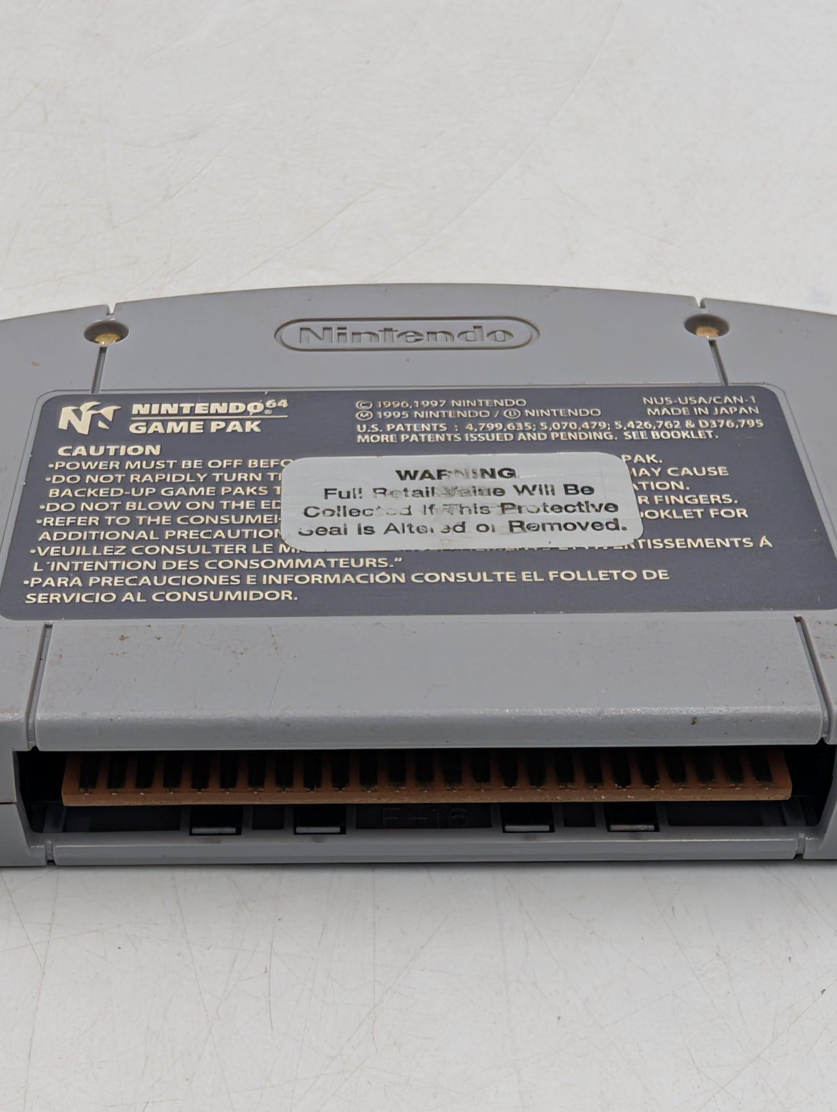 Jeopardy! Nintendo 64 N64 1998 Video Game Cartridge NUS-006 NUS-NJOE-USA Retro