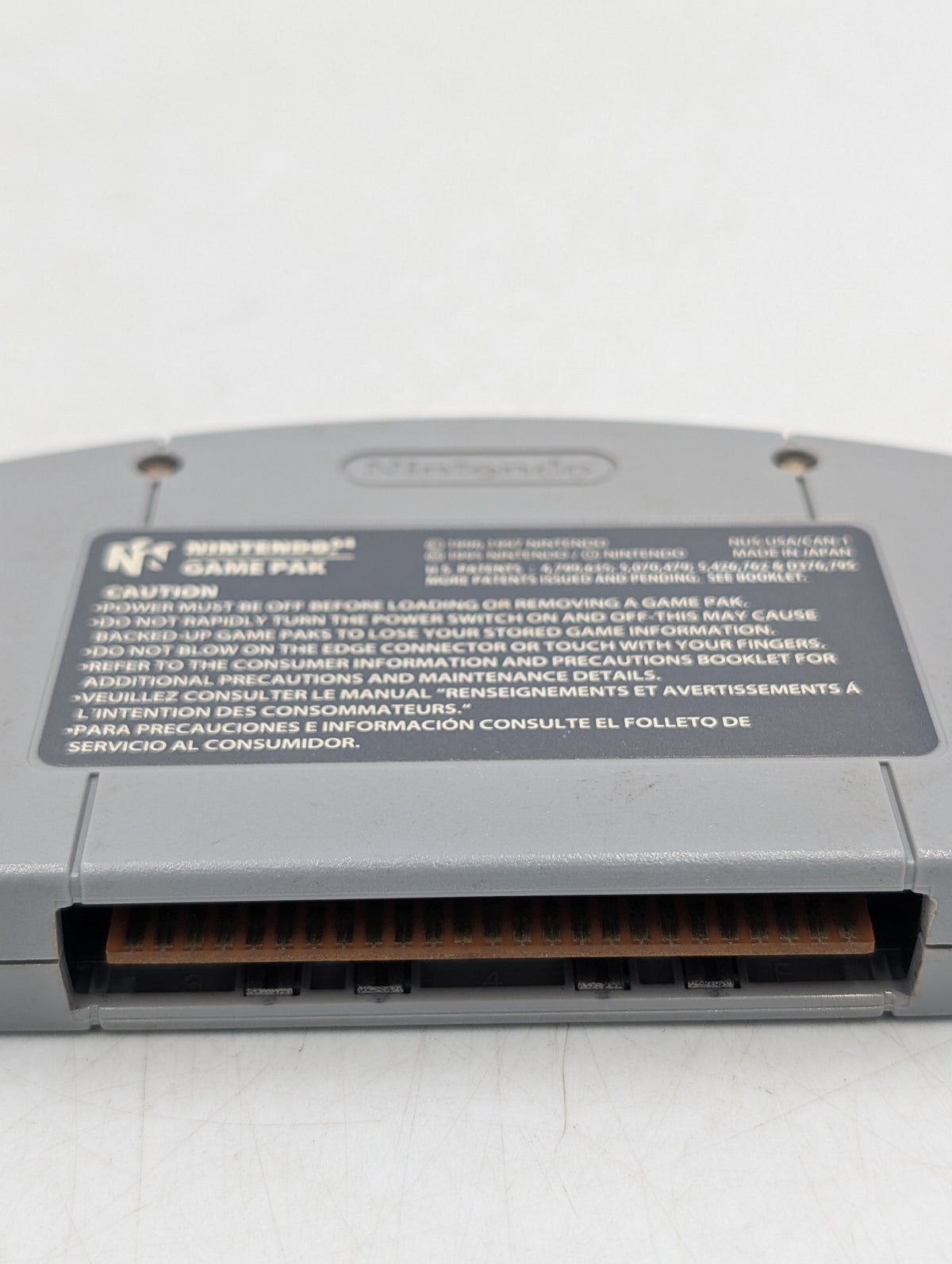Namco Museum 64 Nintendo N64 1999 Video Game Cartridge NUS-006 NUS-NNME-US Retro