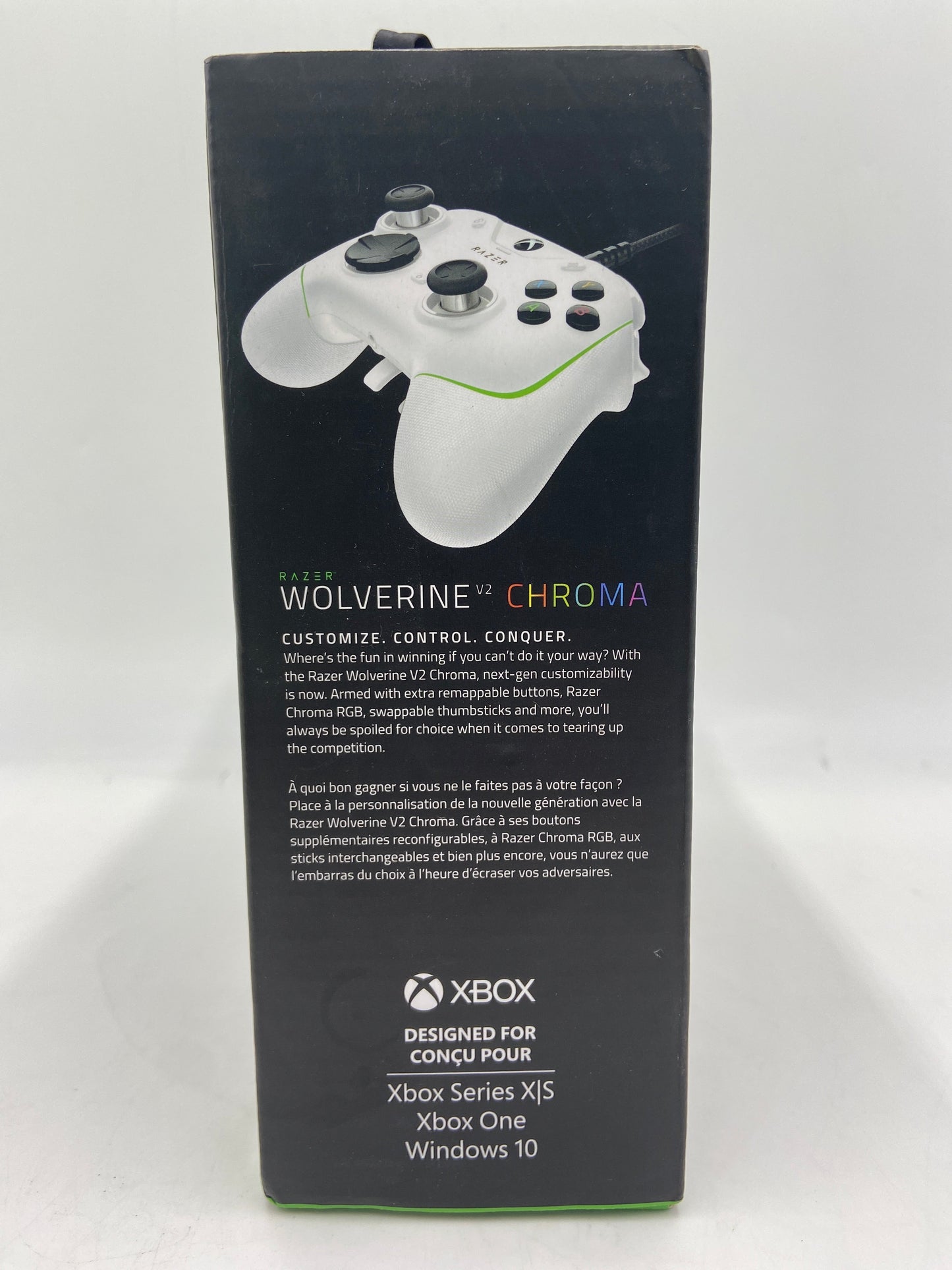 New RAZER WOLVERINE V2 CHROMA XBOX SERIES CONTROLLER RZ06-04010200-R3M1