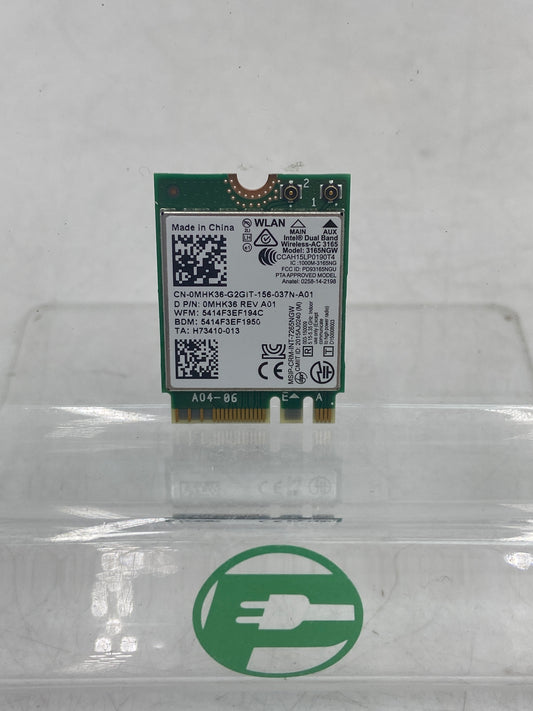 Intel 3165NGW Dual Band Wireless Chip AC 3165