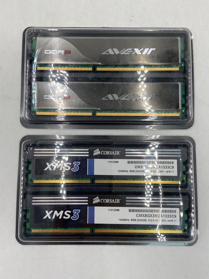 New Open Box Lot of RAM Sticks 23 Total Computer RAM Memory