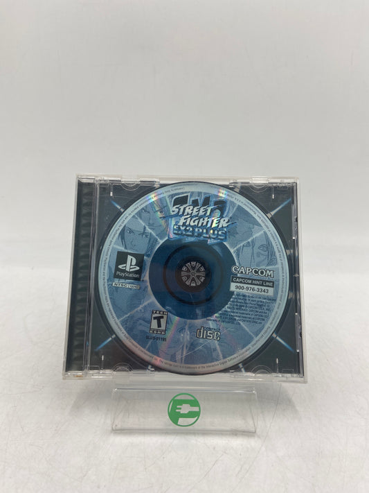 Street Fighter EX 2 Plus (Sony PlayStation 1 PS1, 1999)