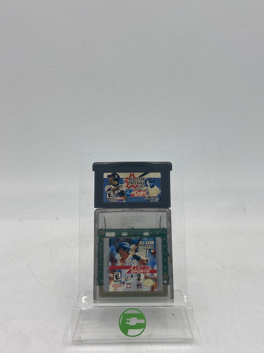 Lot of 2 Nintendo Game Boy Advance/ Gameboy Color Games - AllStar Baseball Lot